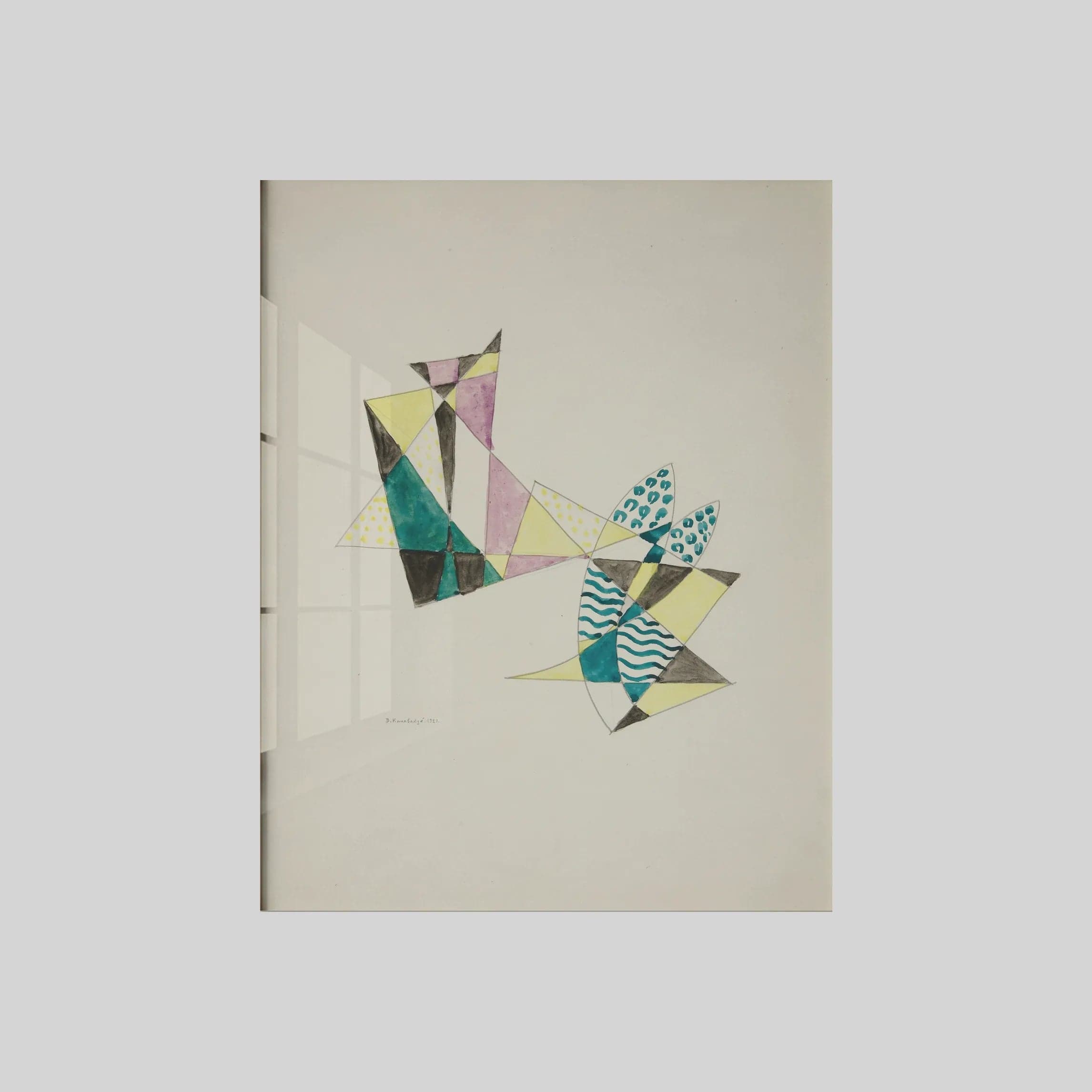 Abstraction Based on Sails, IV (1921)