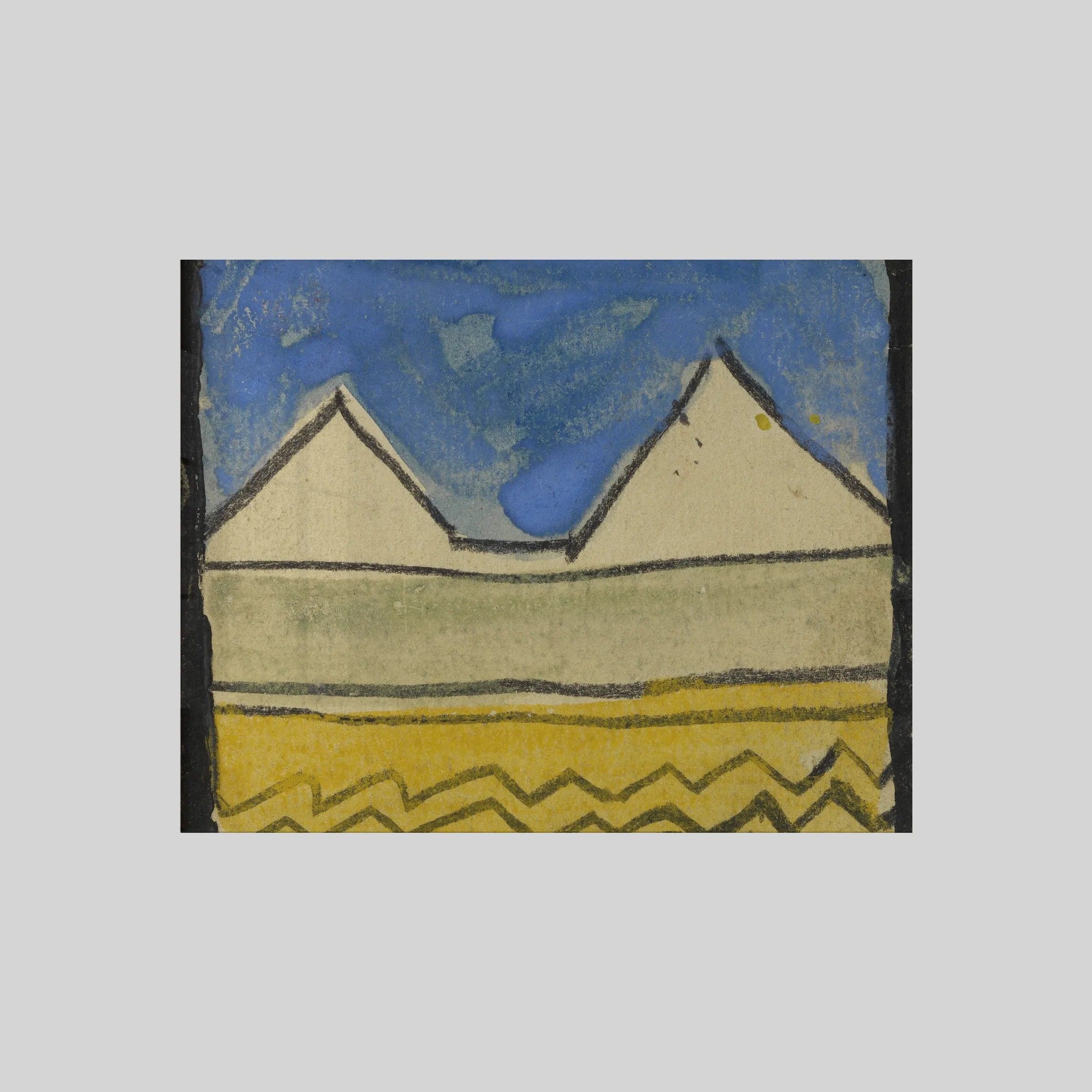 Abstrahierte Giebel (1918)