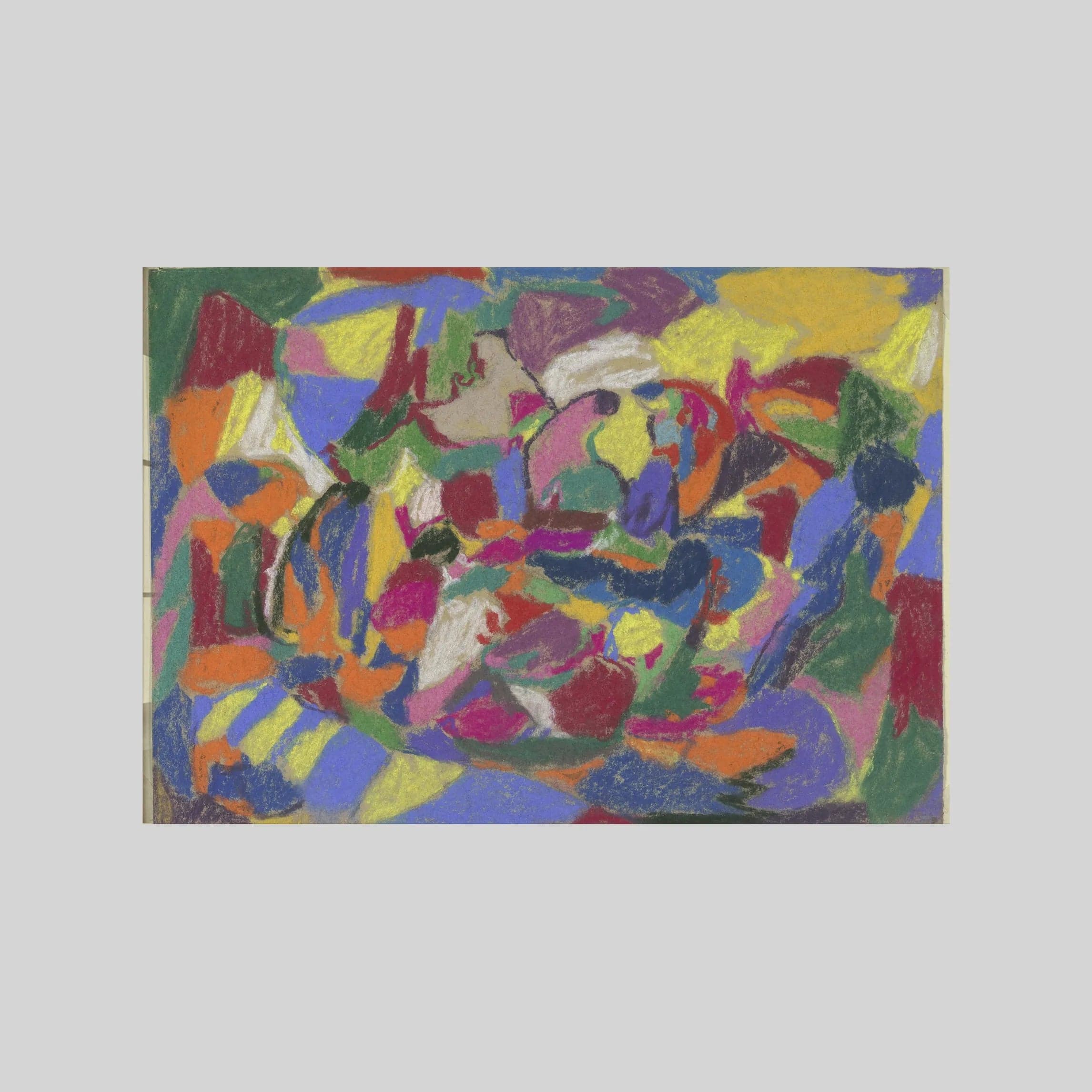 Abstrakte Komposition, Querformat