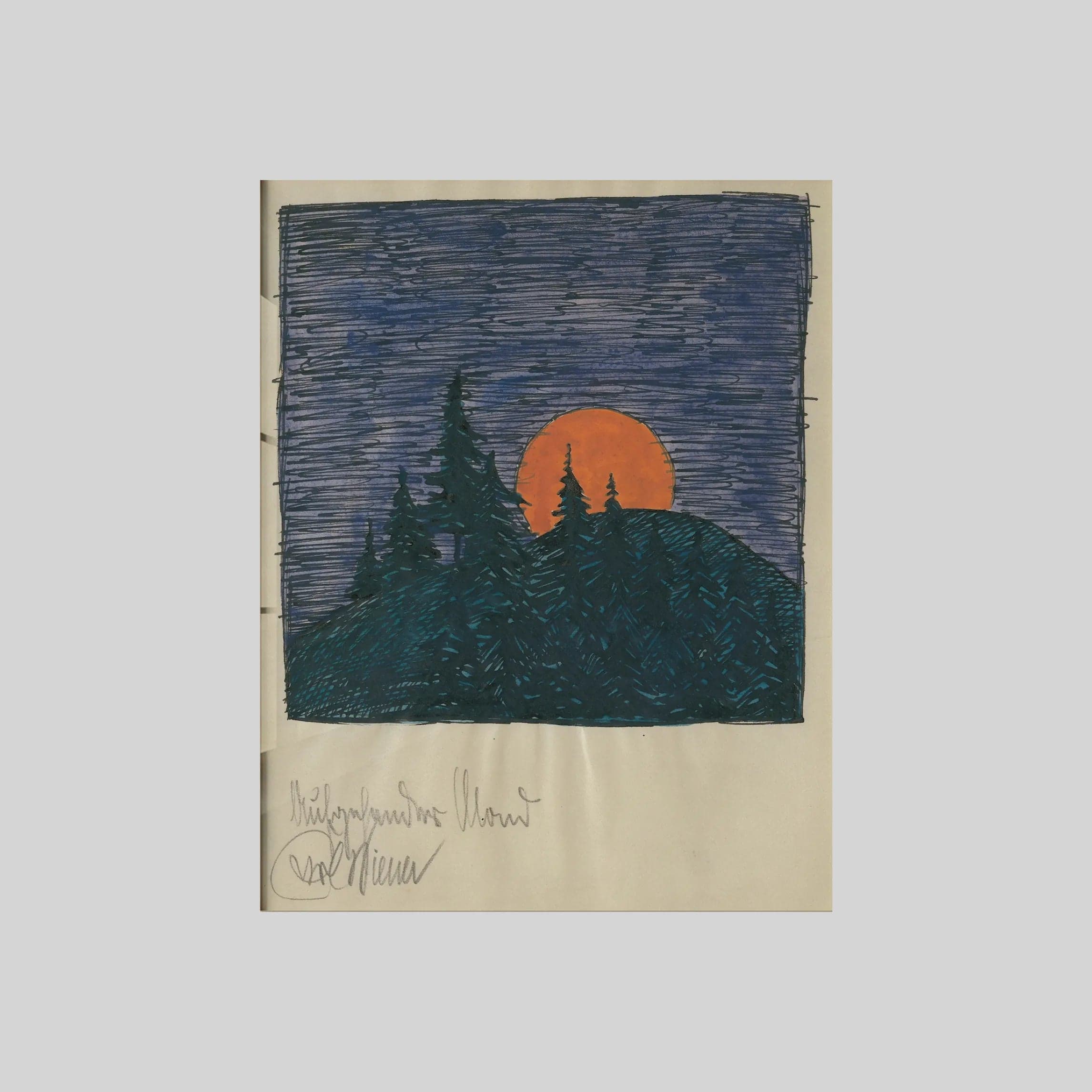 Aufgehender Mond (around 1921)