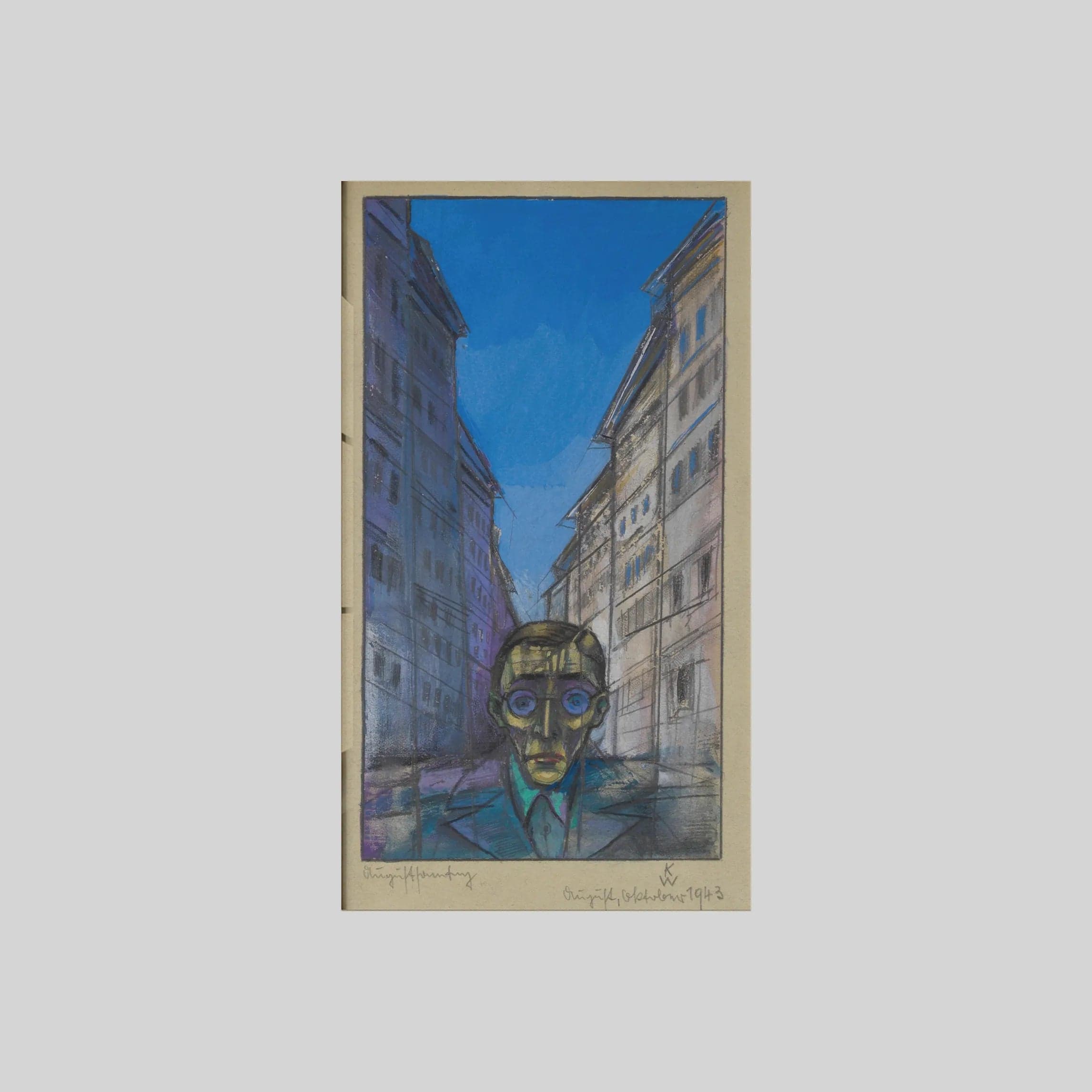 Augustsonntag (Selbstbildnis) (1943)