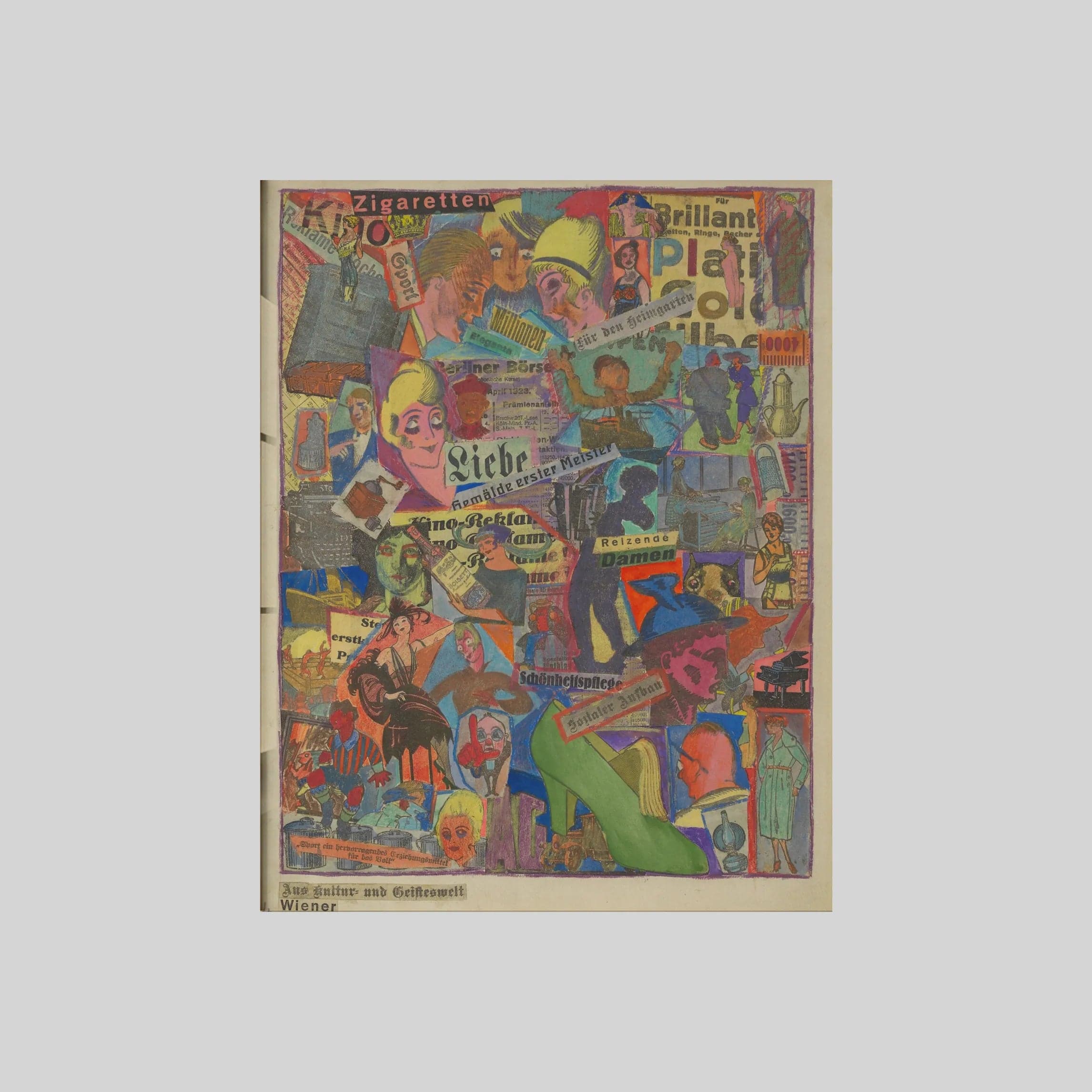 Aus Kultur- und Geisteswelt (around 1923)