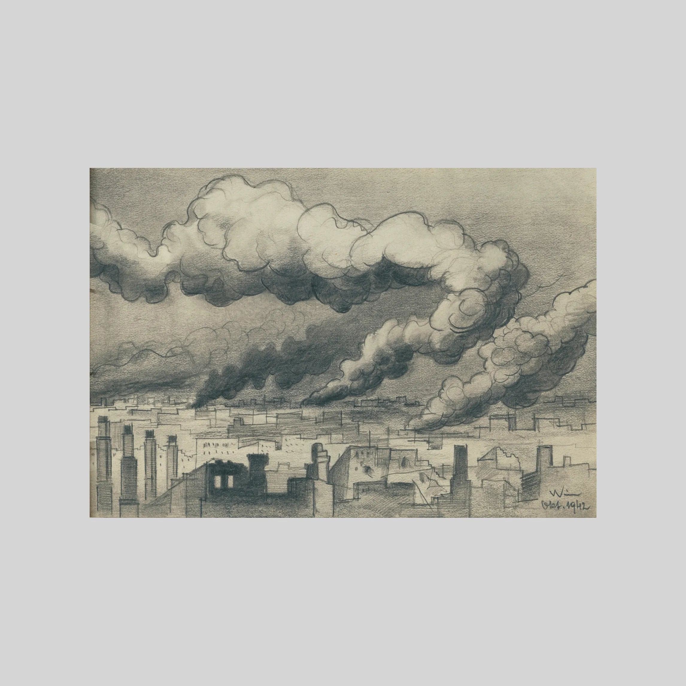 Brennende Stadt (Stalingrad) (1942)