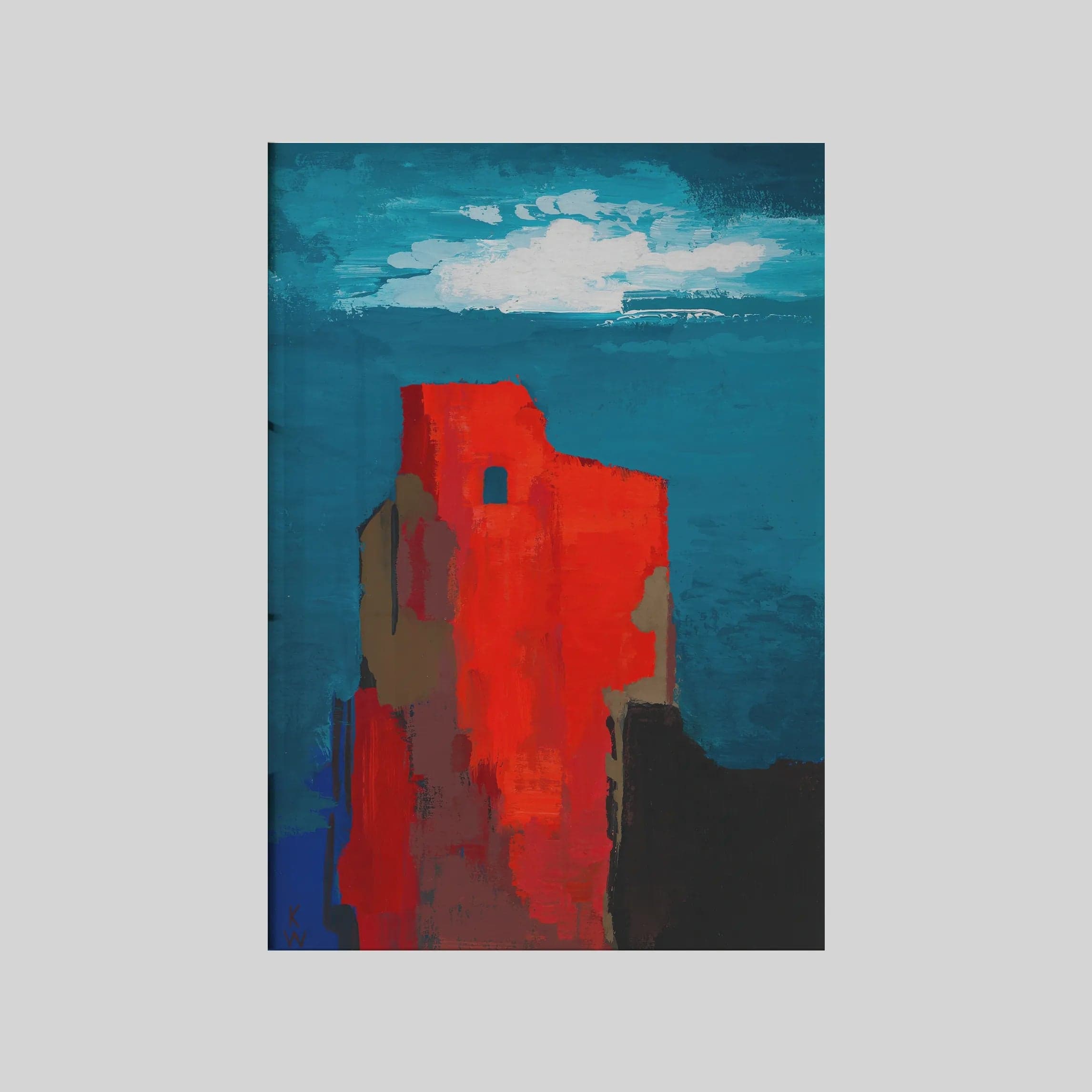 Burgruine (around 1943)