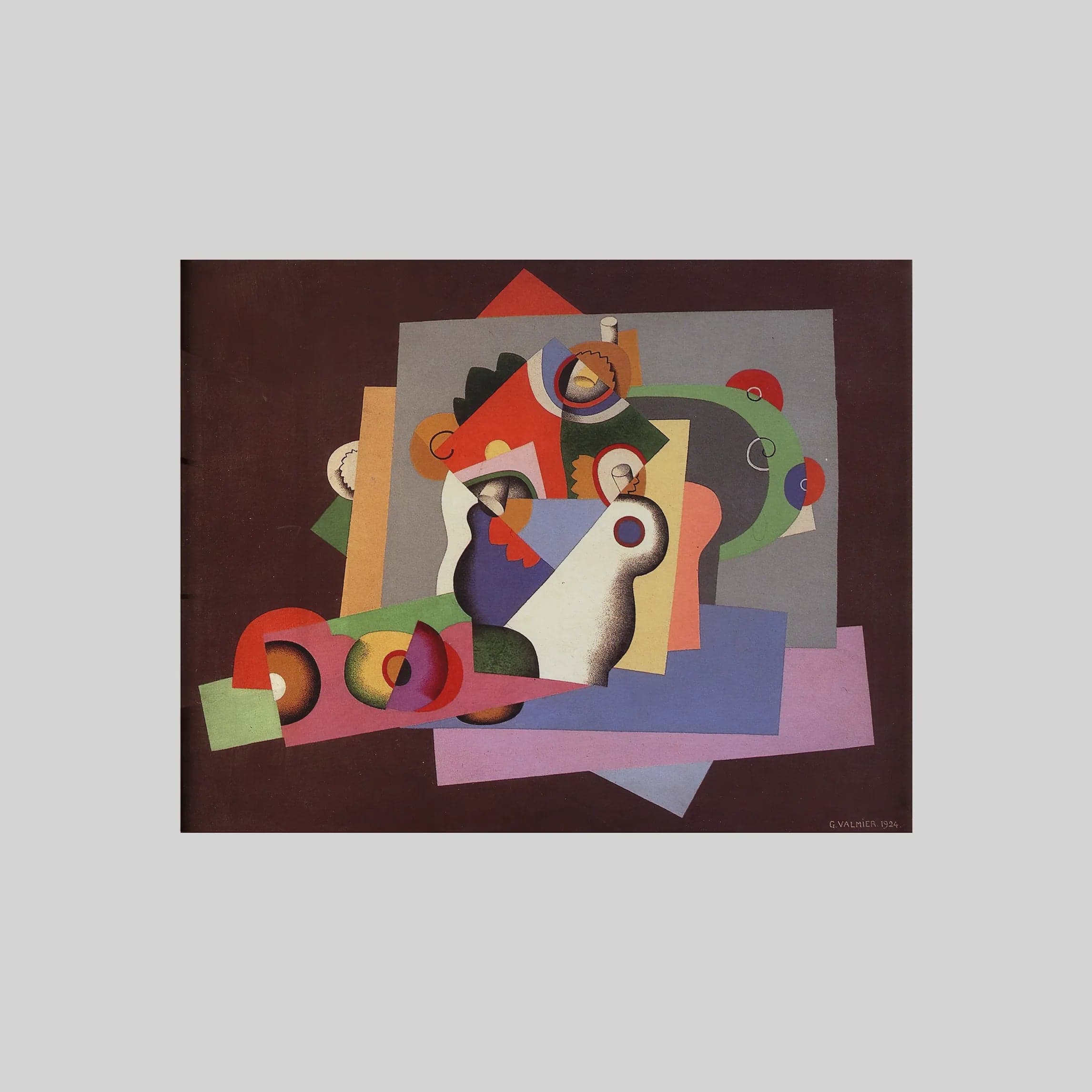 Composition with flowers (1924)