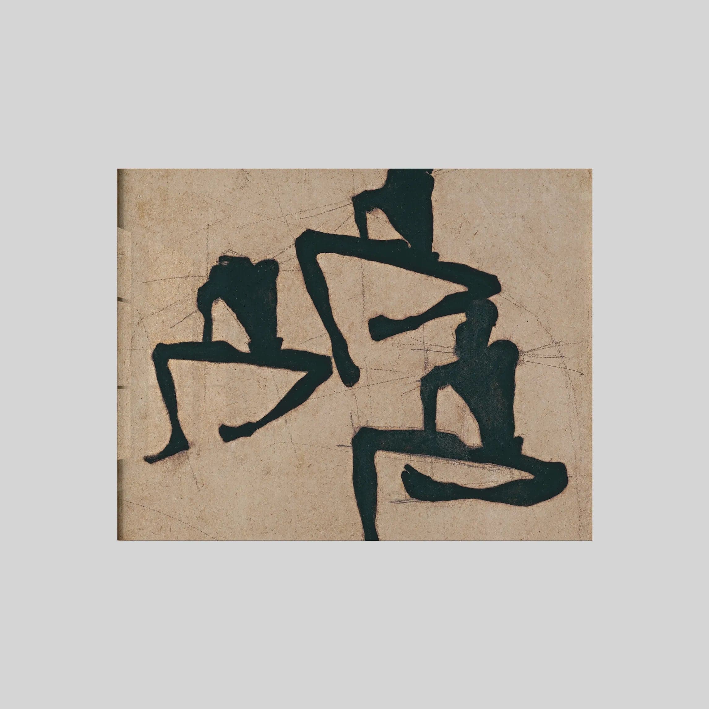 Composition with Three Male Nudes (1910)