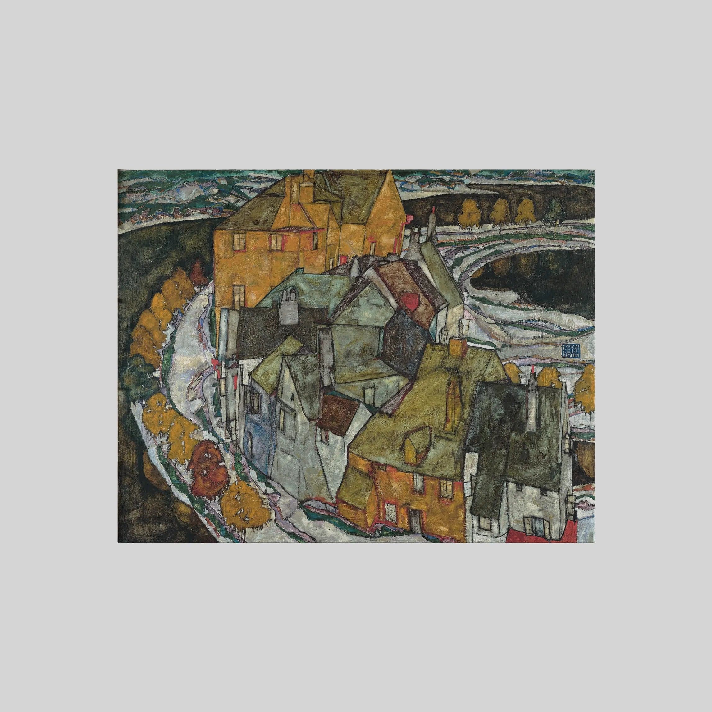 Crescent of Houses II (1915)