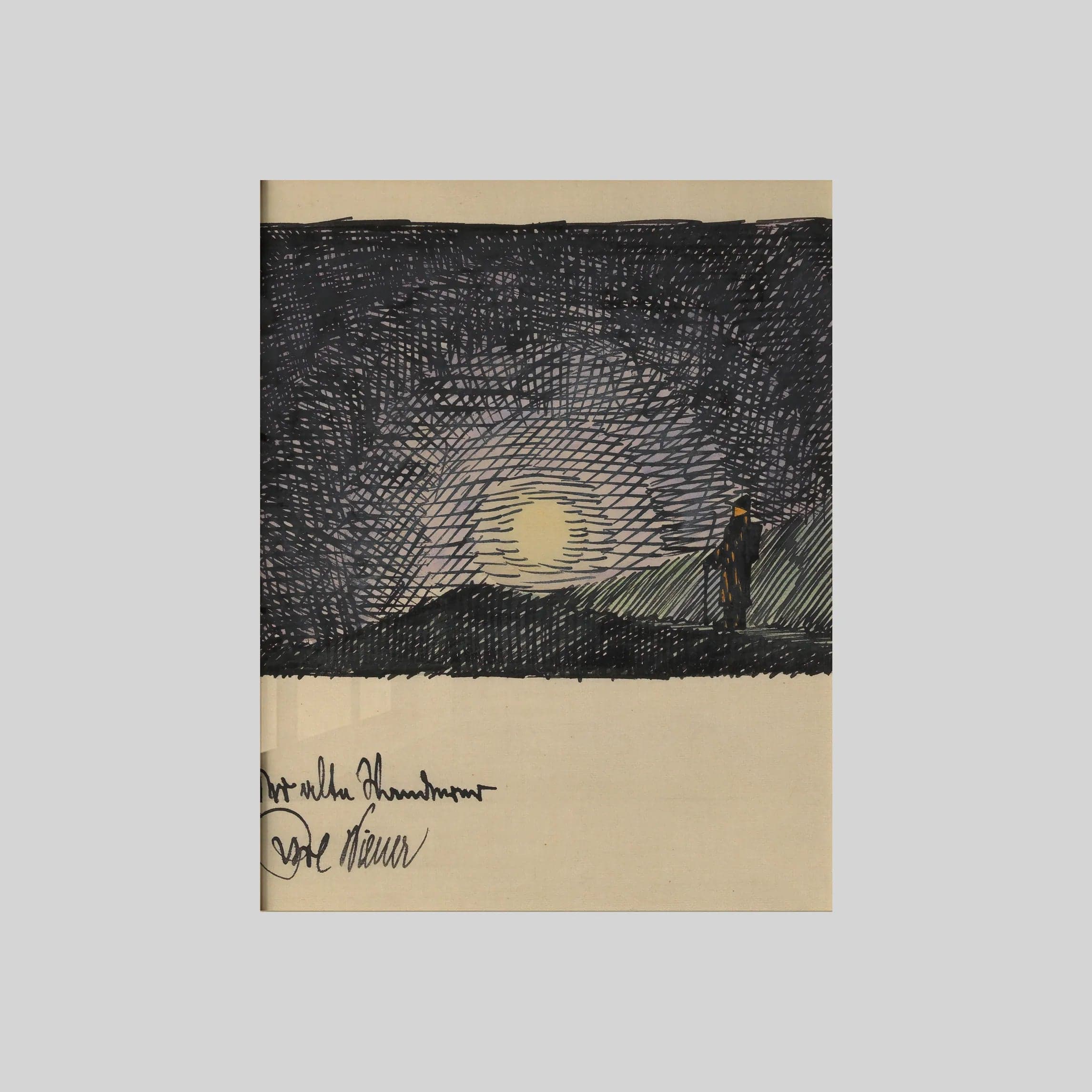 Der alte Wanderer (around 1924)