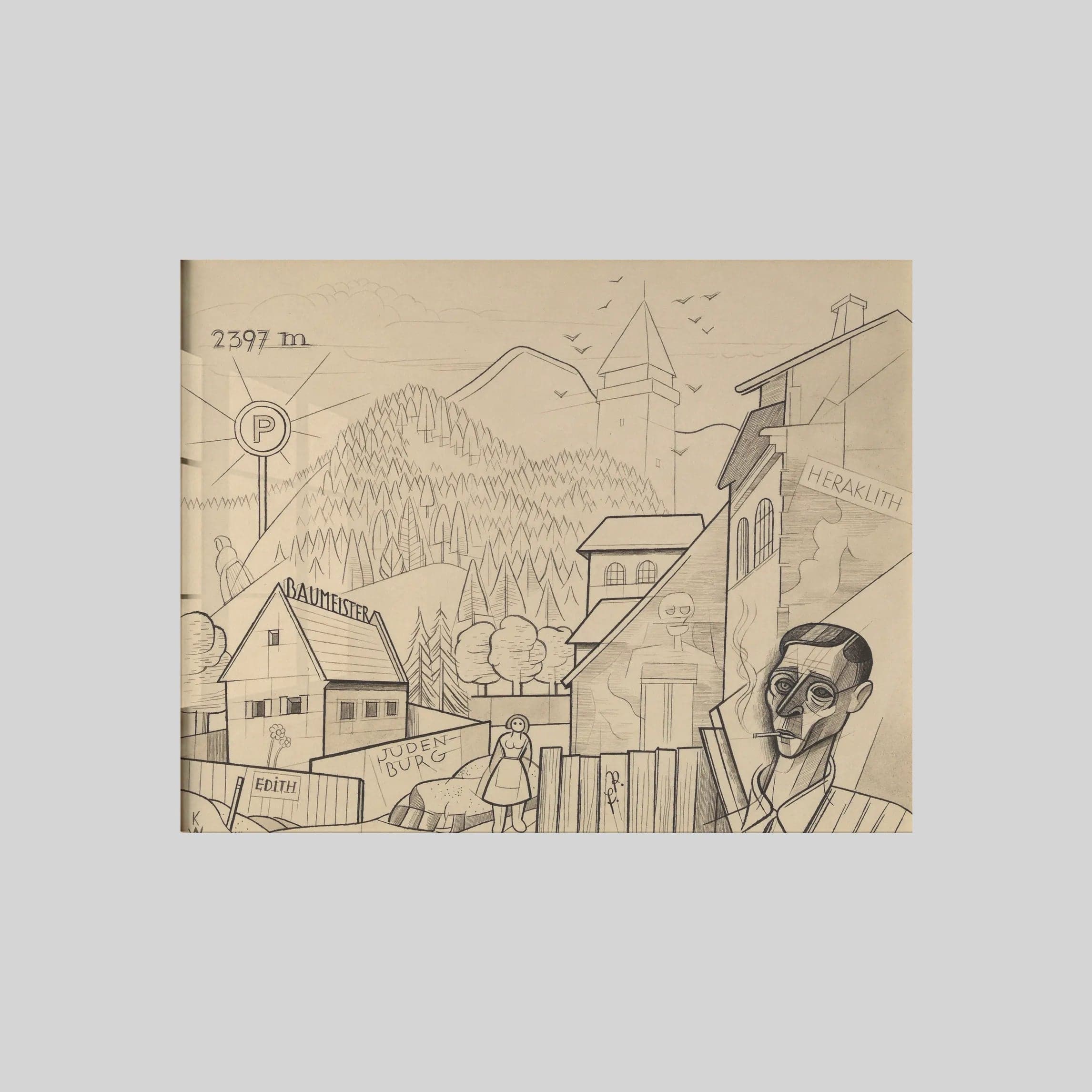 Erinnerung an Judenburg (around 1935)