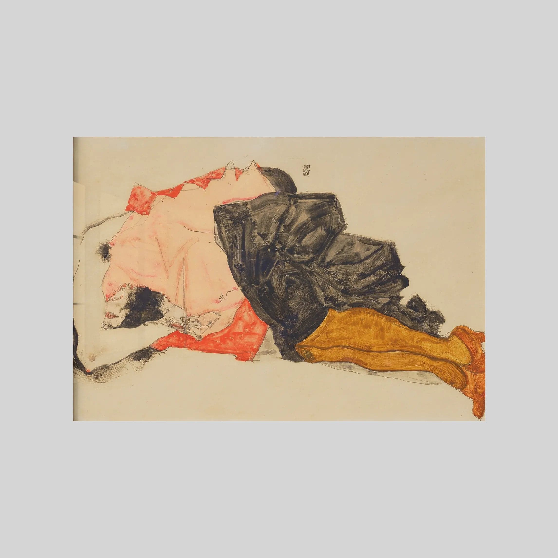 Frau, das Gesicht verbergend (1912)