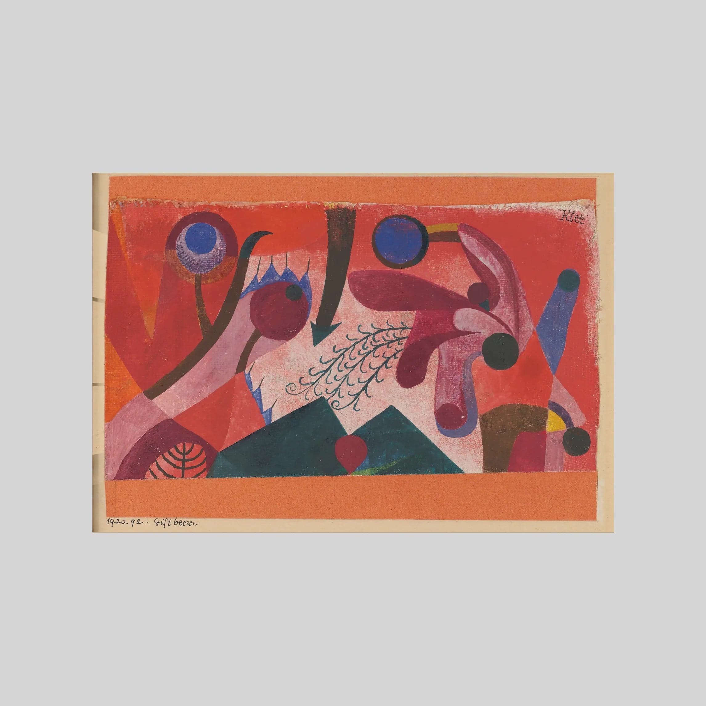 Giftbeeren (Poisonous Berries) (1920)