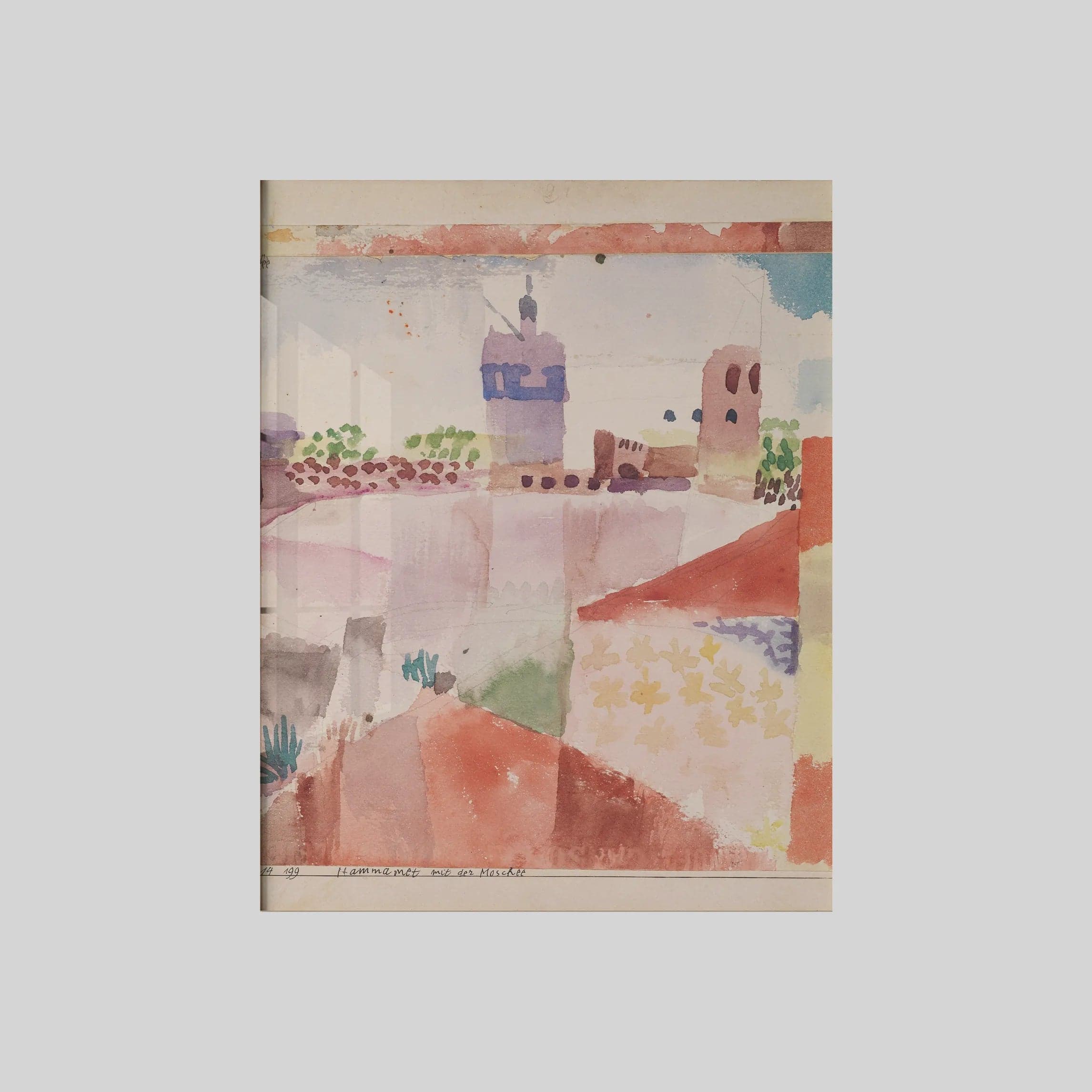 Hammamet with Its Mosque (1914)