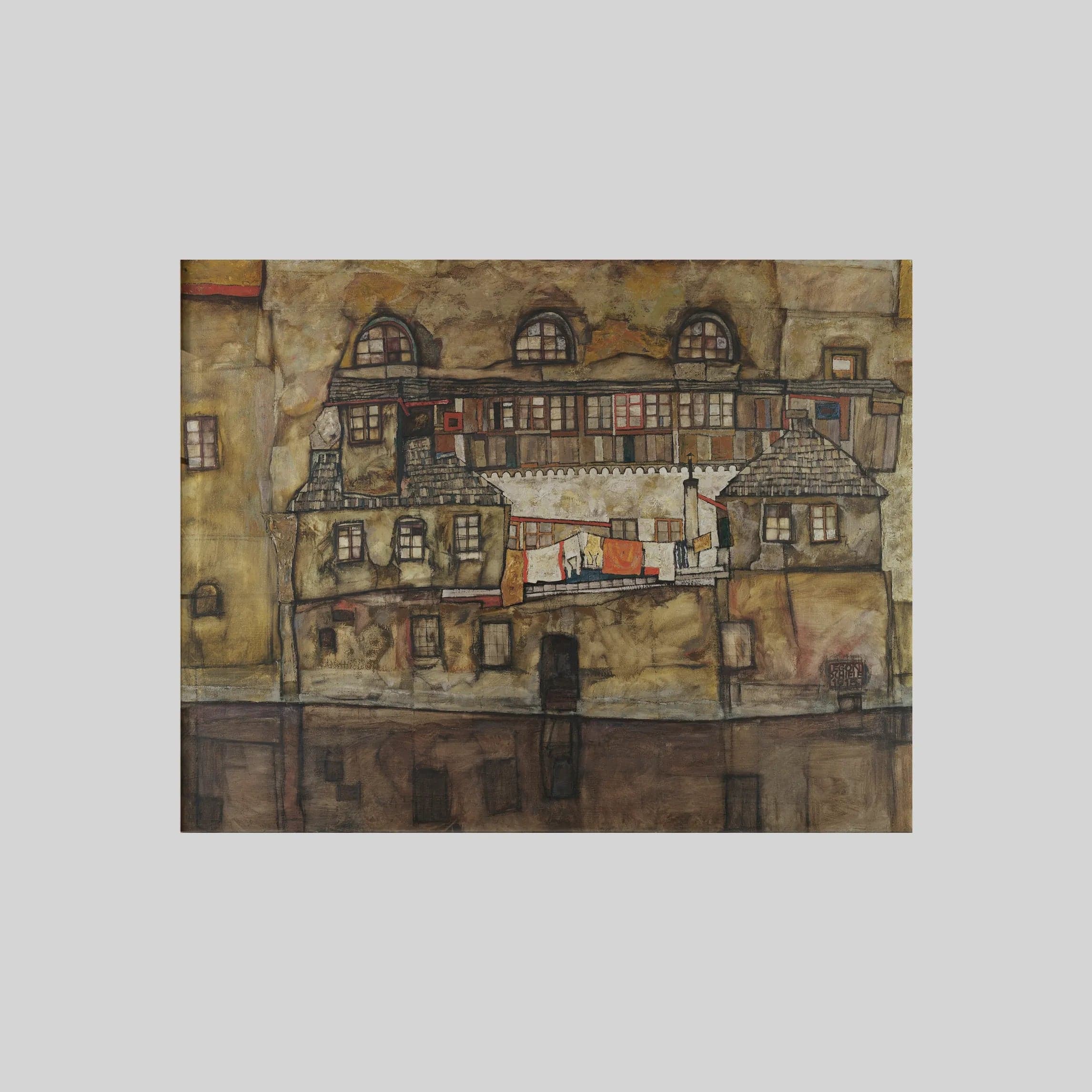 House Wall on the River (1915)