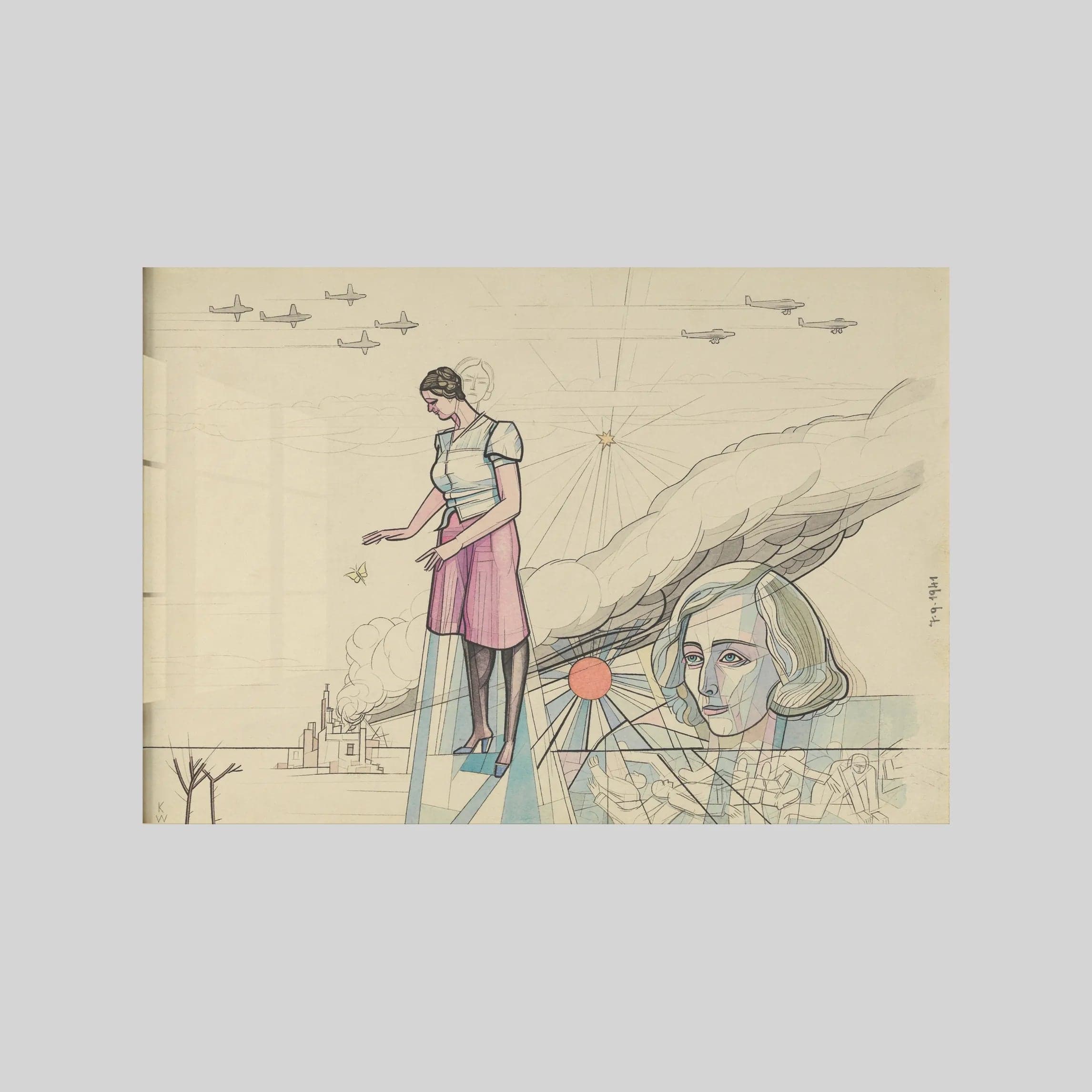 Kriegs-Idylle (around 1935)