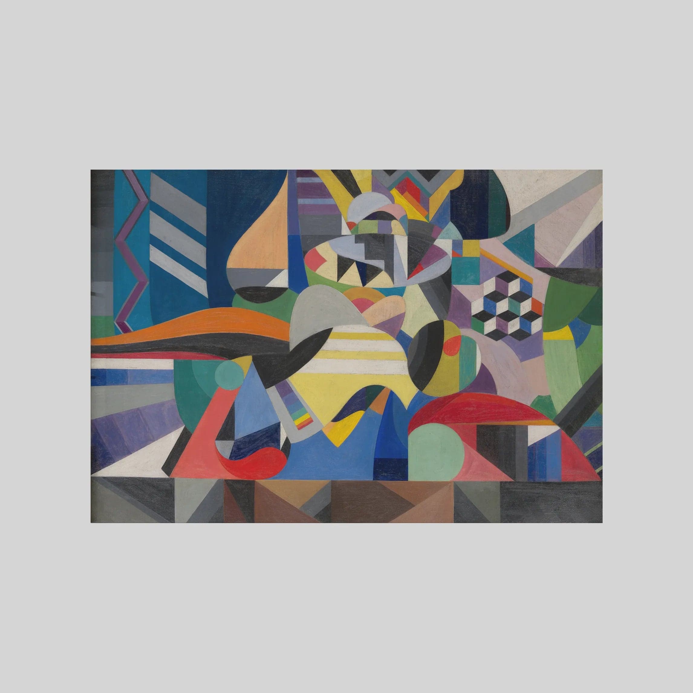 Lady in Abstract (ca. 1921)