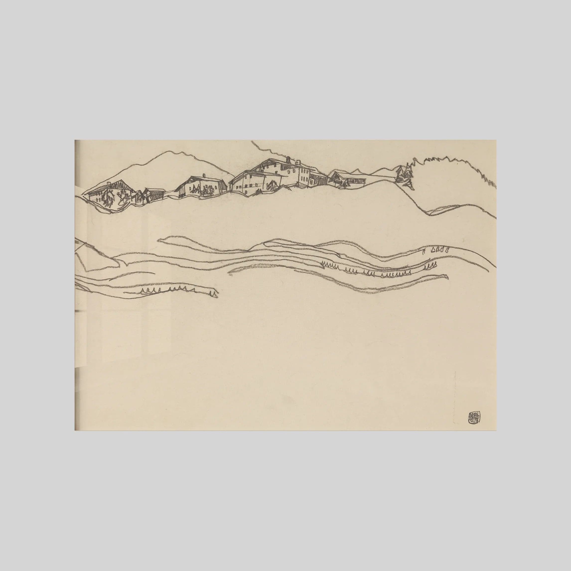 Landscape with Houses (1917)