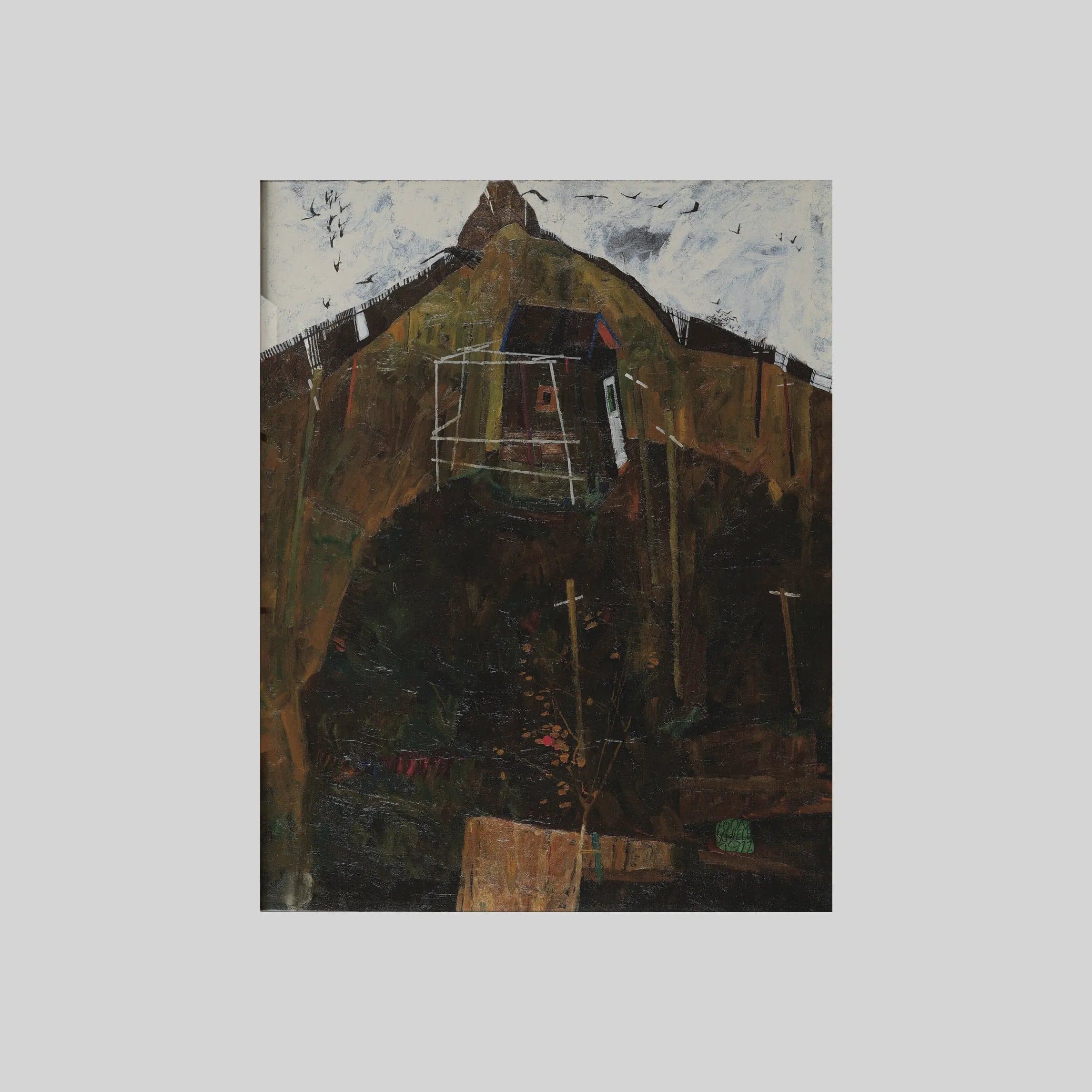 Landscape with raven (1911)