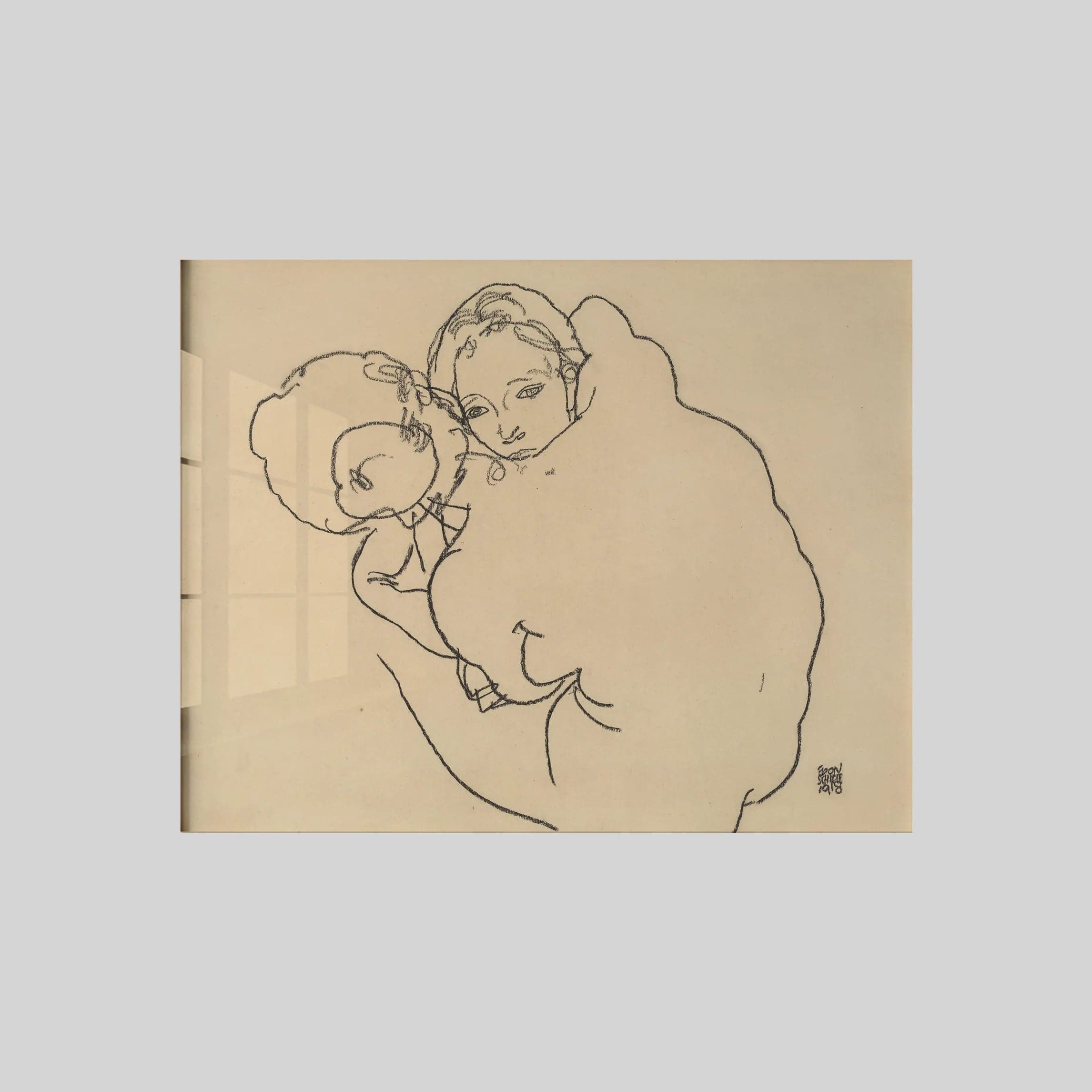 Mother and Child (Mutter und Kind) (1918)