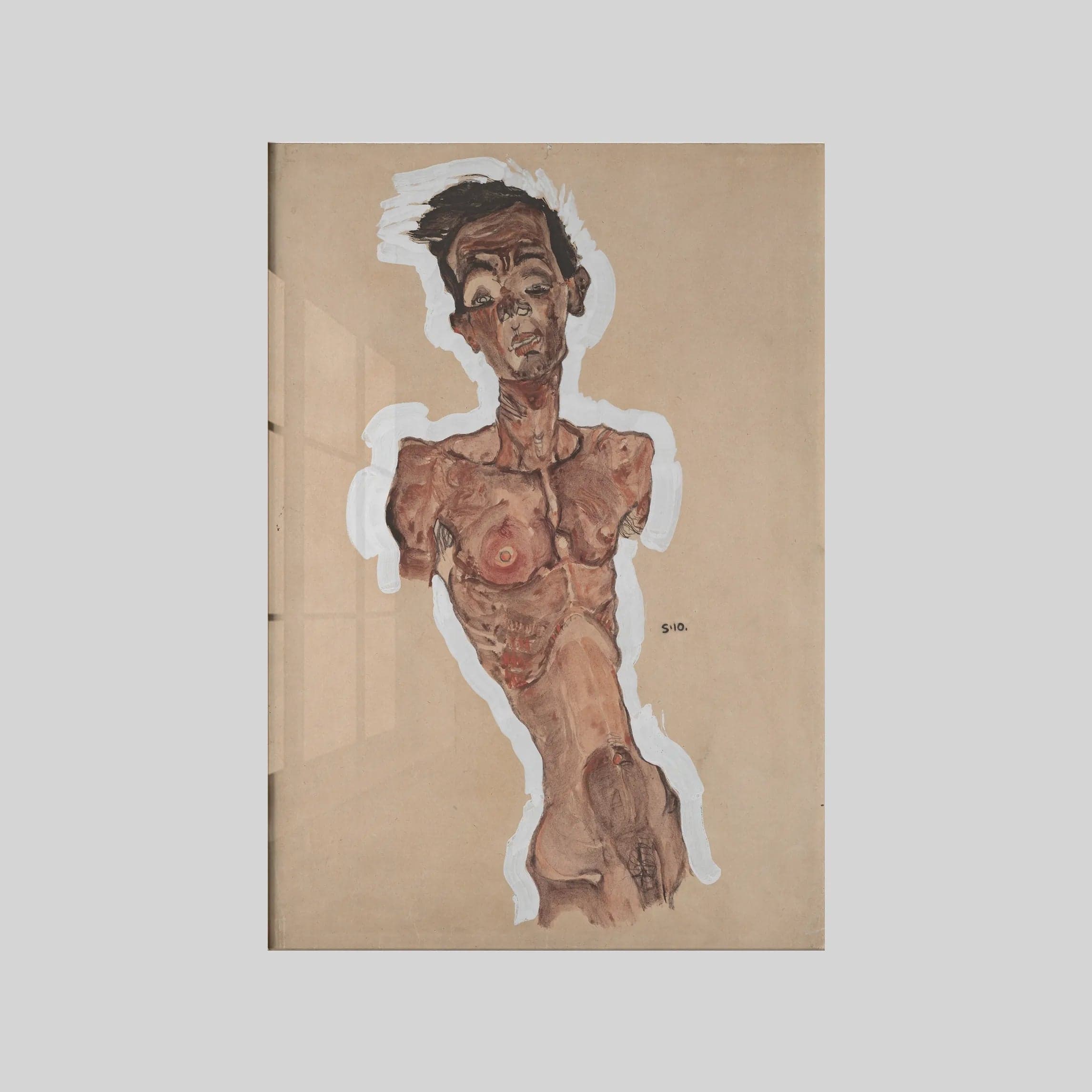 Nude Self-Portrait (1910)