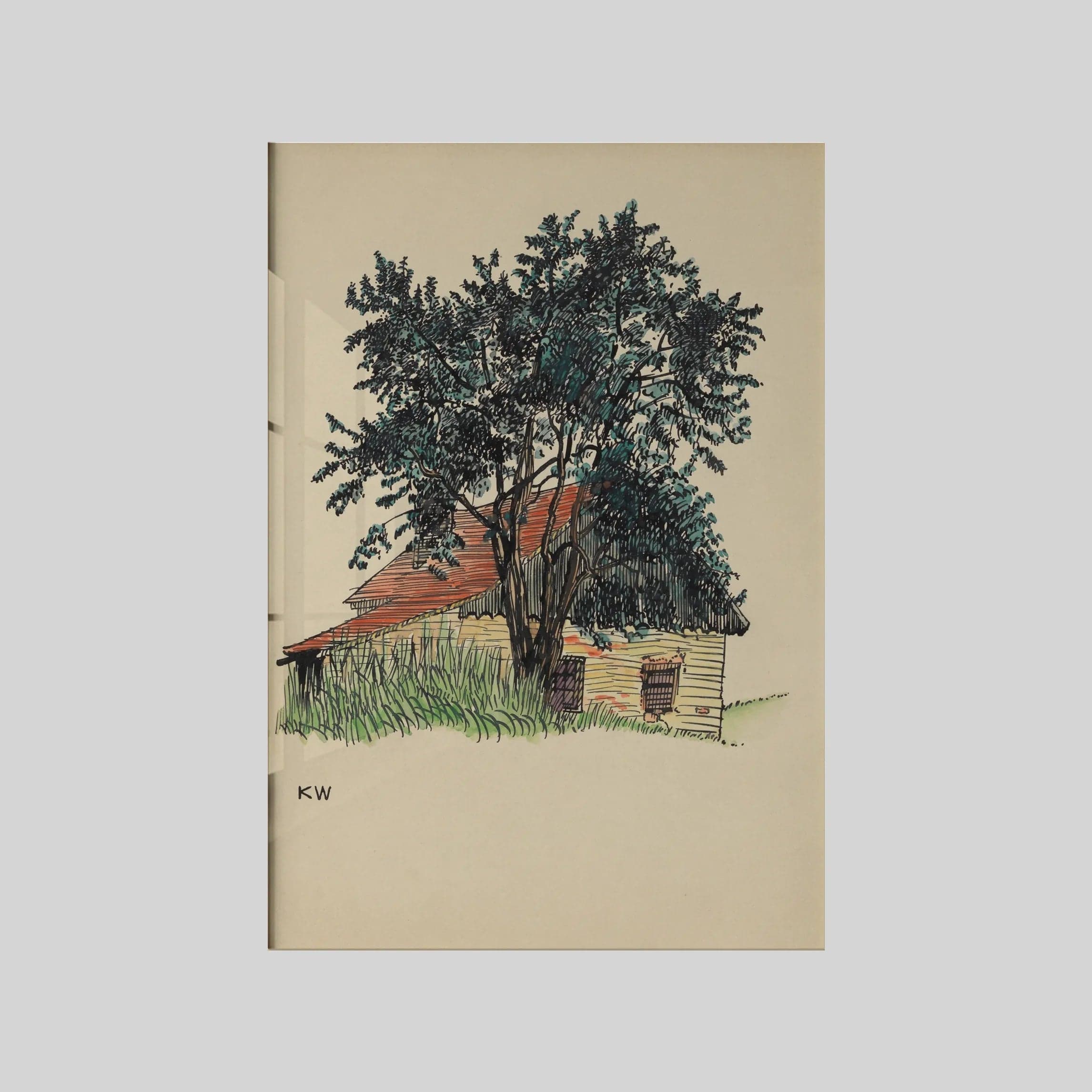 Ohne Titel (Bauernhaus) (1924)