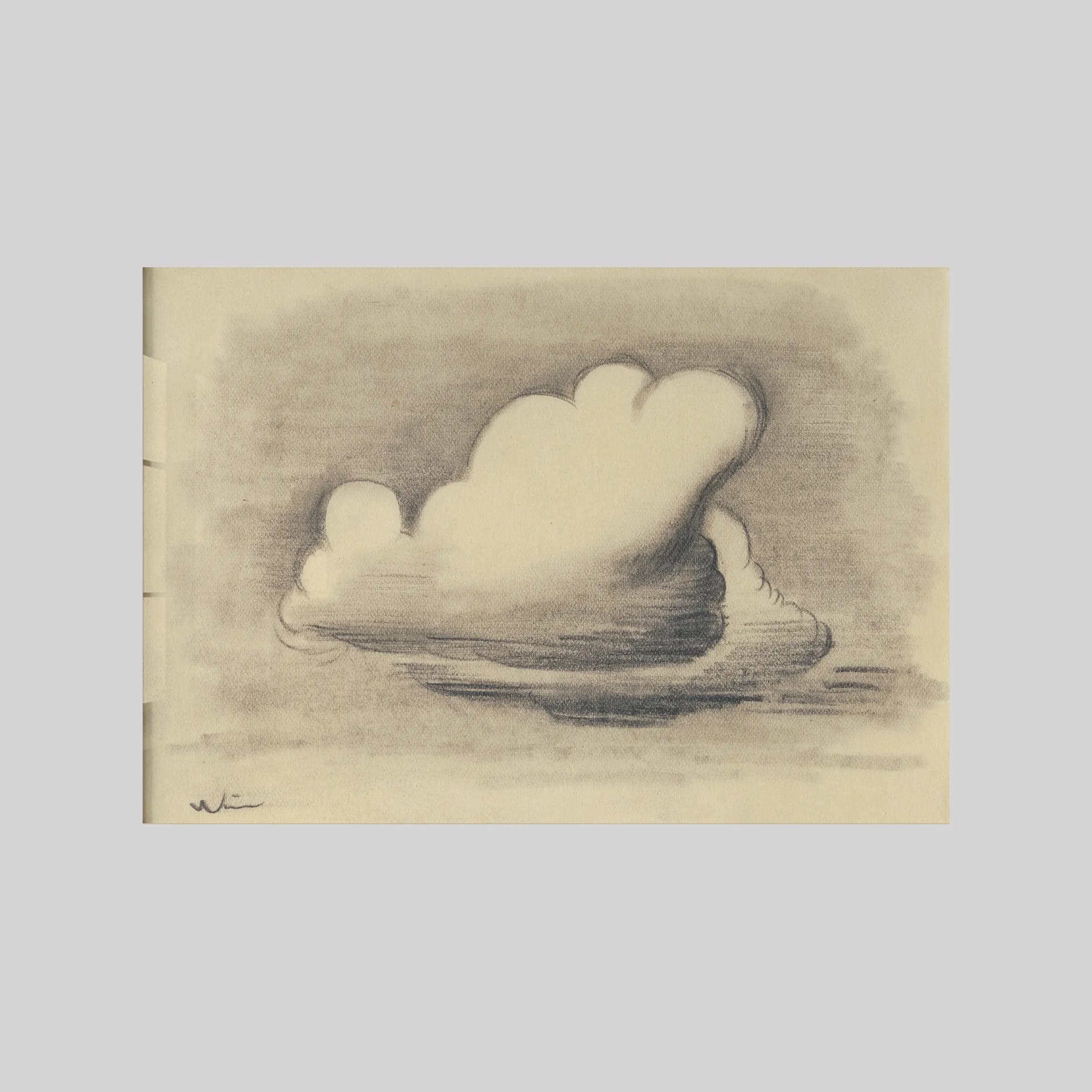 Ohne Titel, Bleistiftskizze (around 1930)