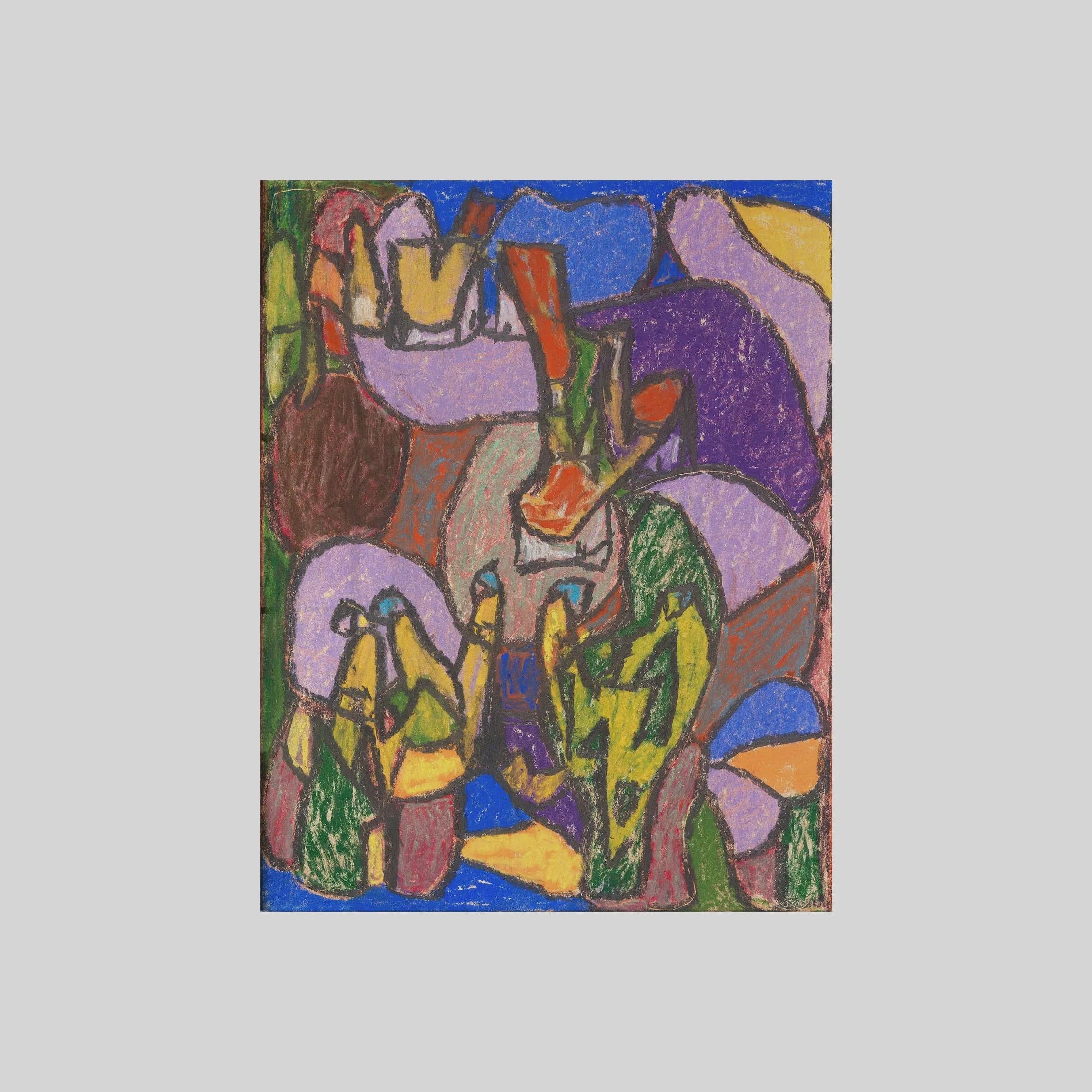 Ohne Titel (Figuren) (Ca. 1920)