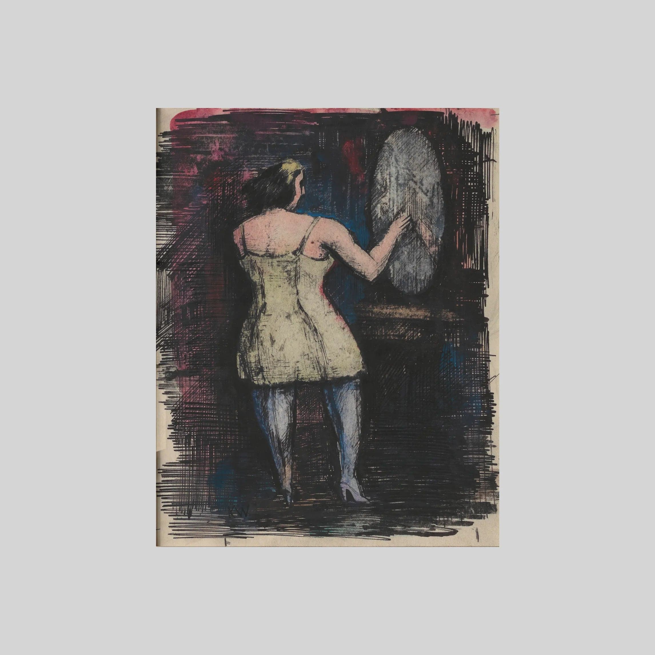 Ohne Titel (Frau vor Spiegel) (ca. 1933)