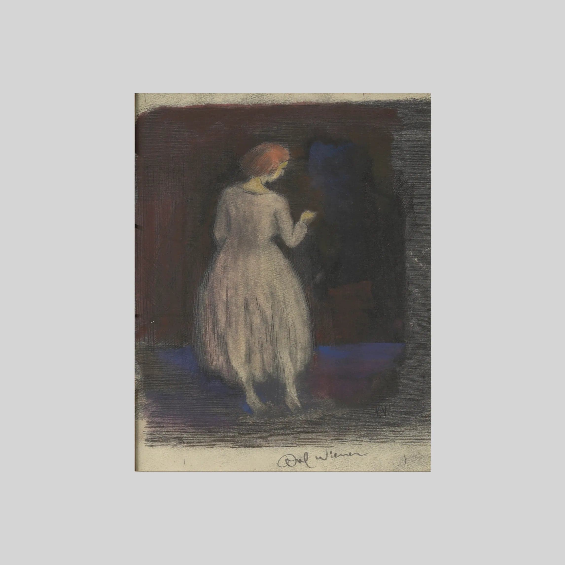 Ohne Titel (Frauenfigur) (around 1928)