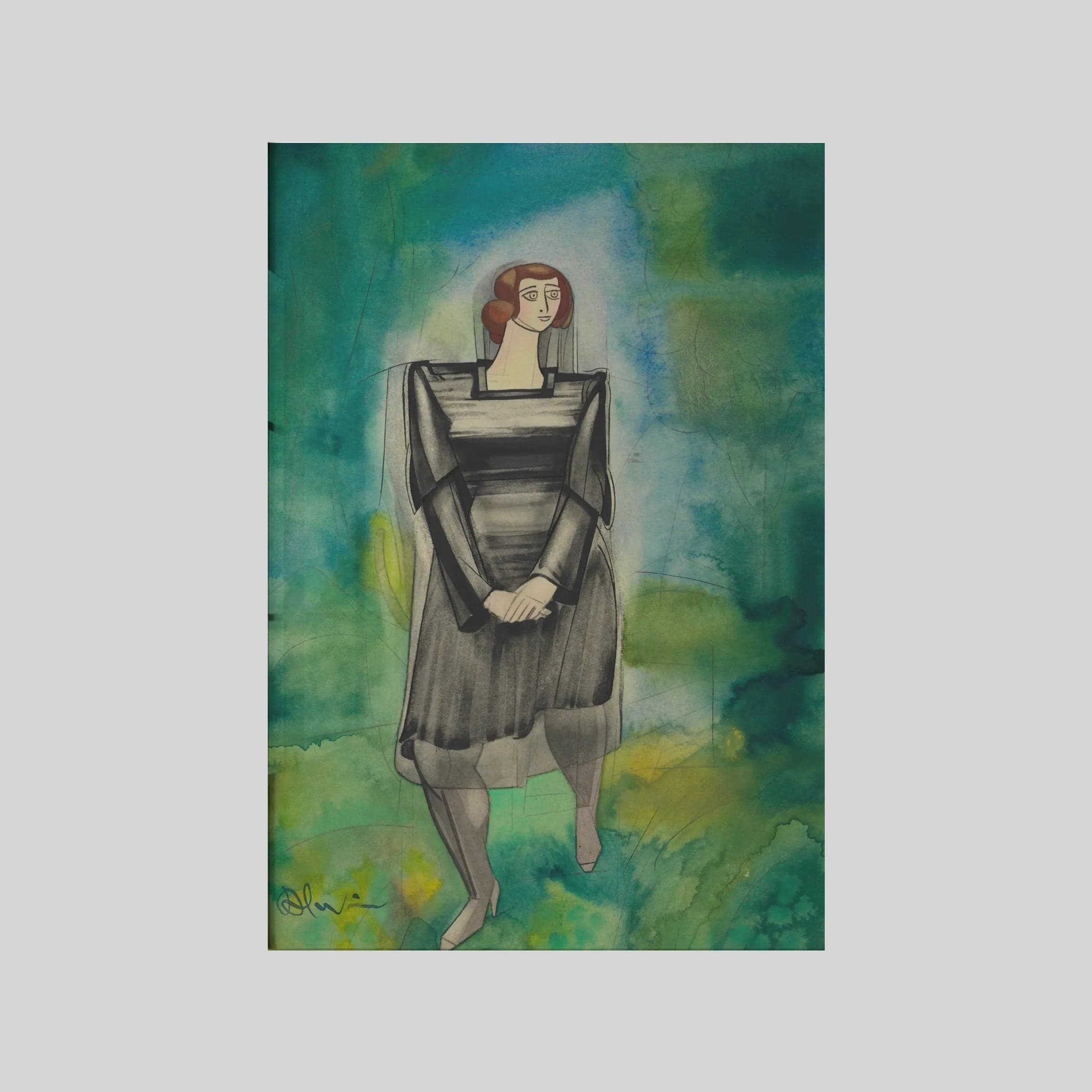 Ohne Titel (Frauenfigur) (ca. 1940)