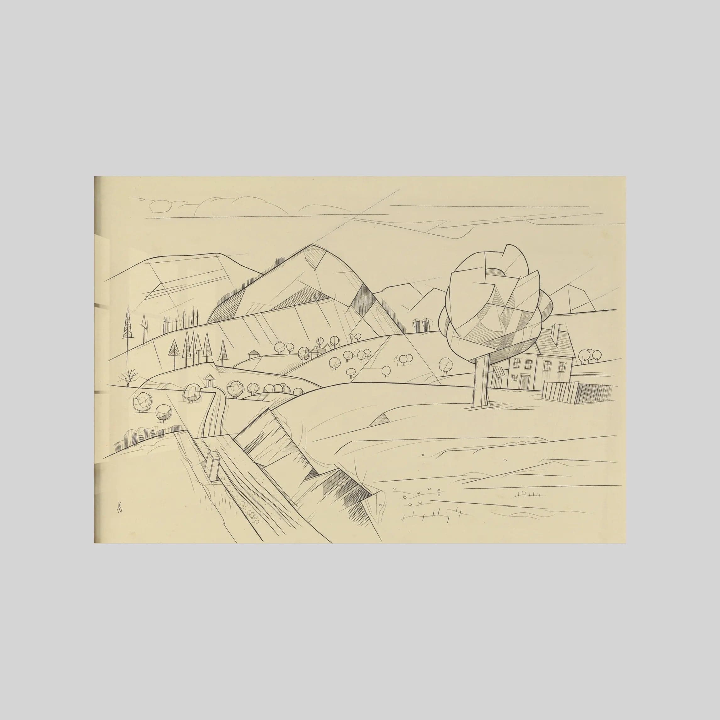 Ohne Titel (Landschaft)