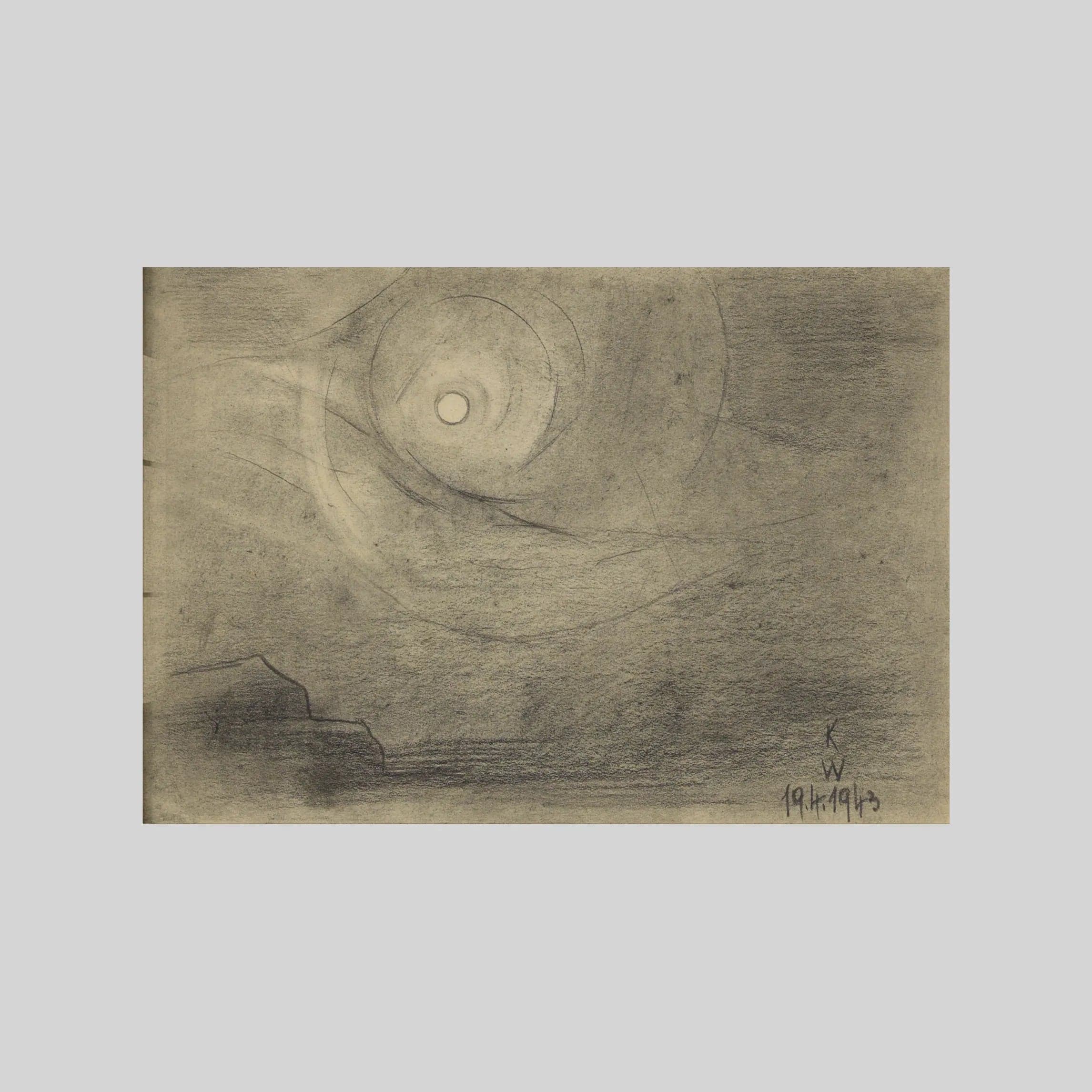 Ohne Titel (Mond) (1943)