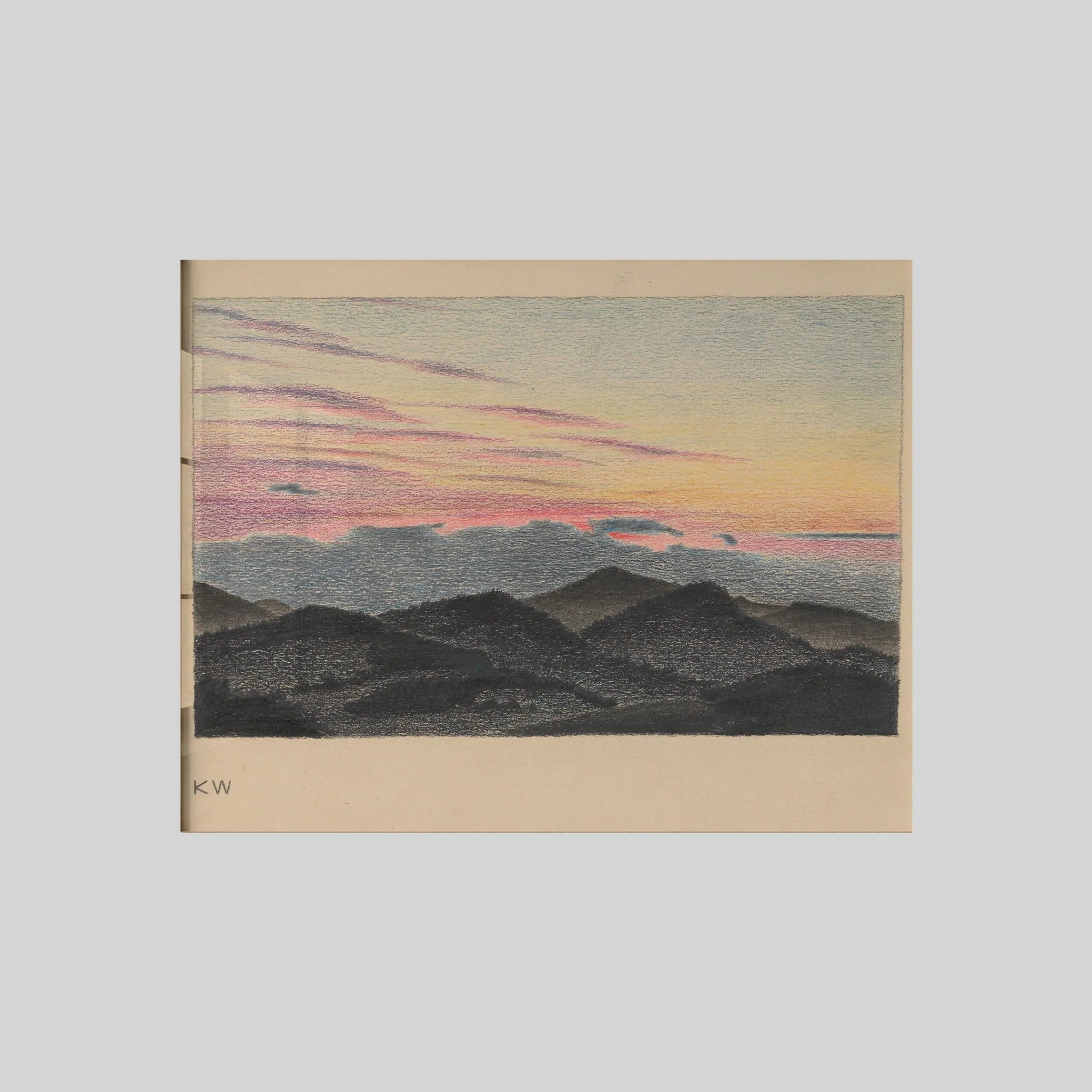 Ohne Titel (Naturstudie) I (around 1924)