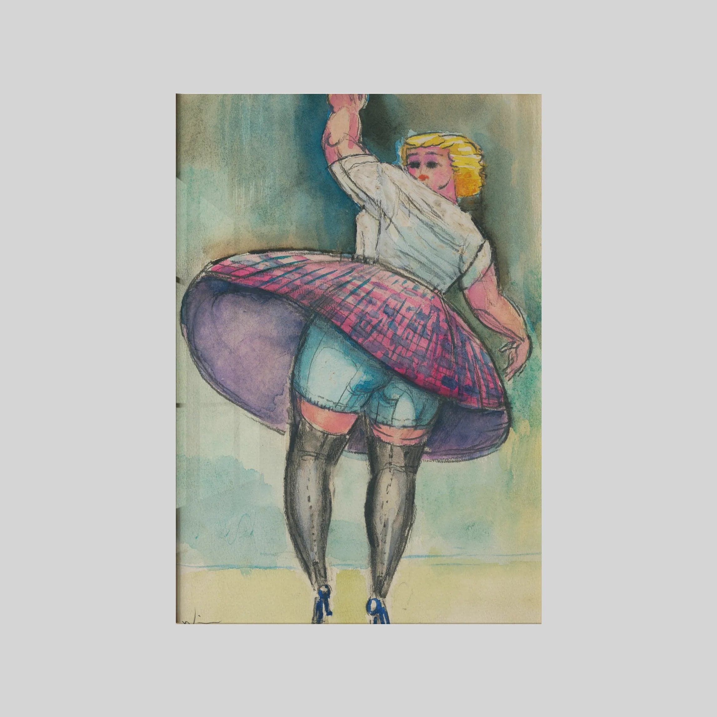 Ohne Titel (tanzende Frau) (1941)