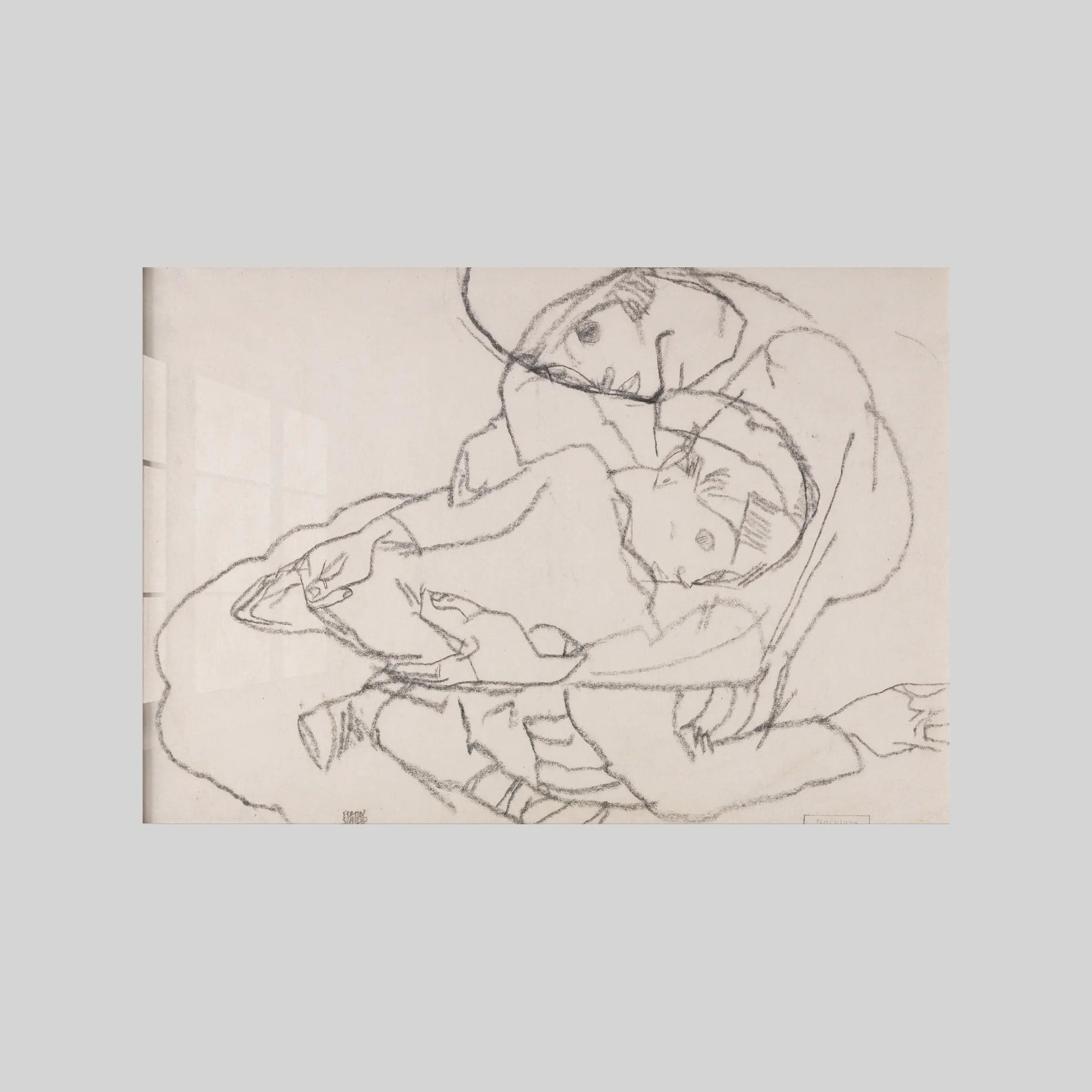 Paar in Umarmung (1914)