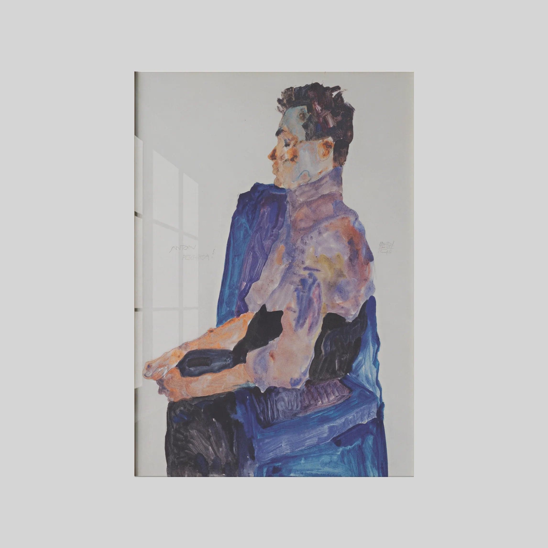 Portrait of Anton Peschka (1911)