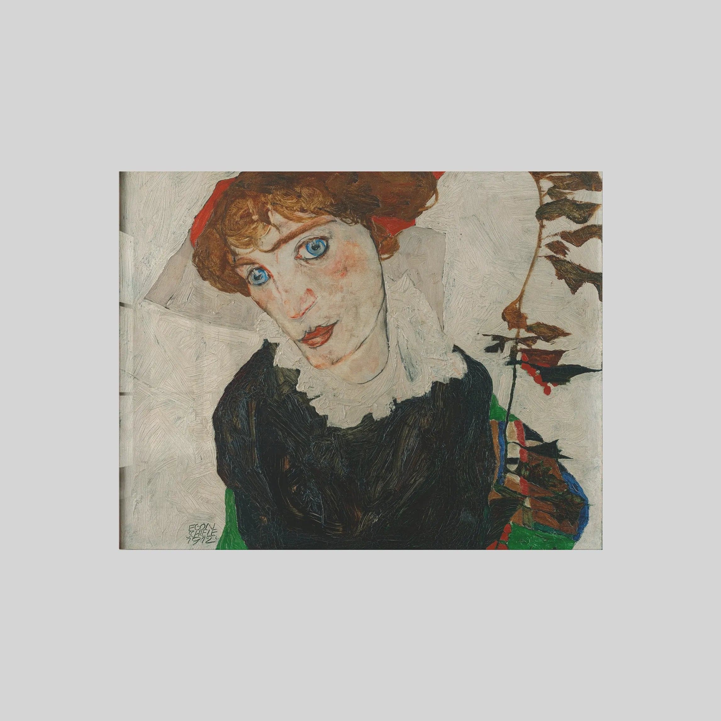 Portrait Of Wally Neuzil (1912)