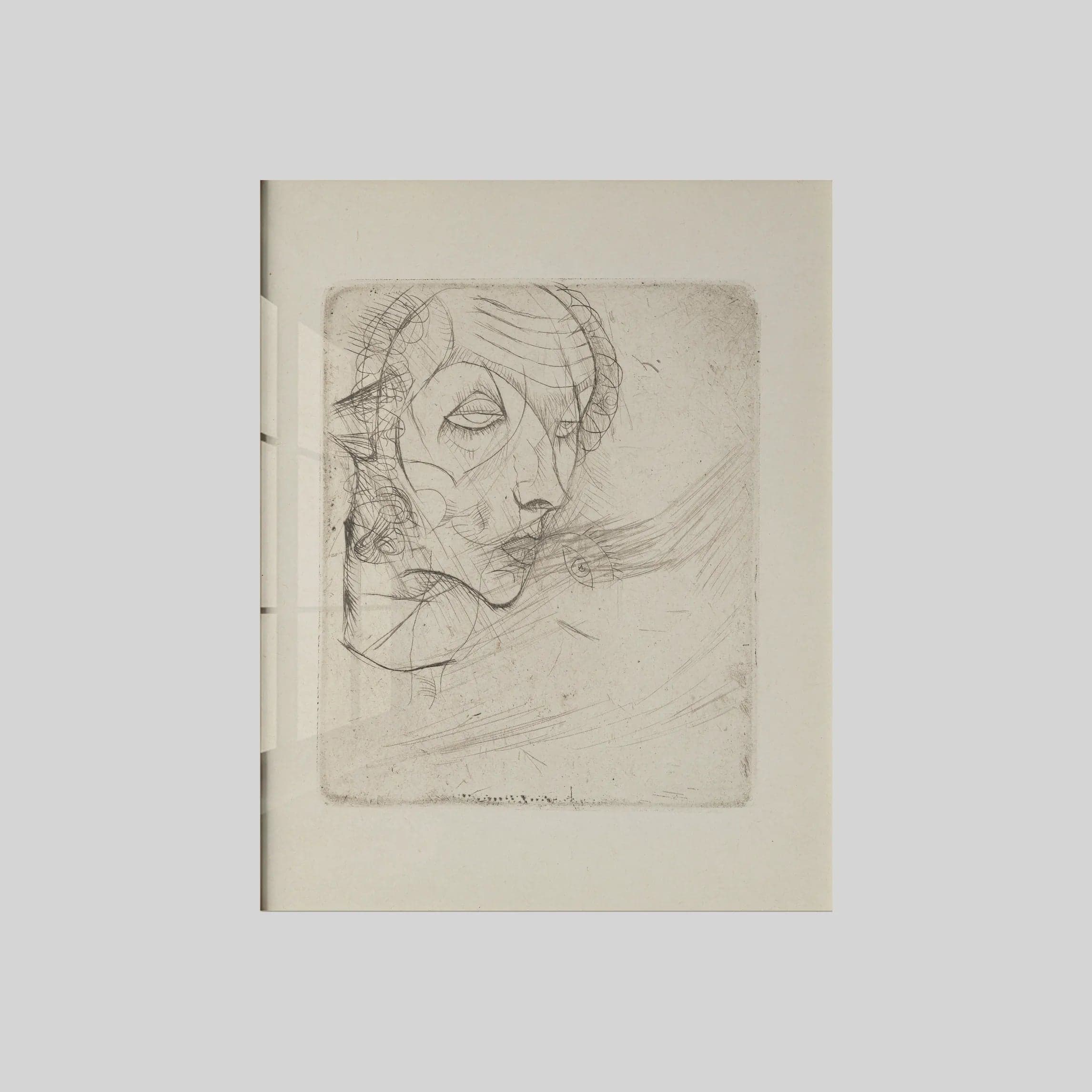 Self-Portrait (Selbstbildnis) (1914)