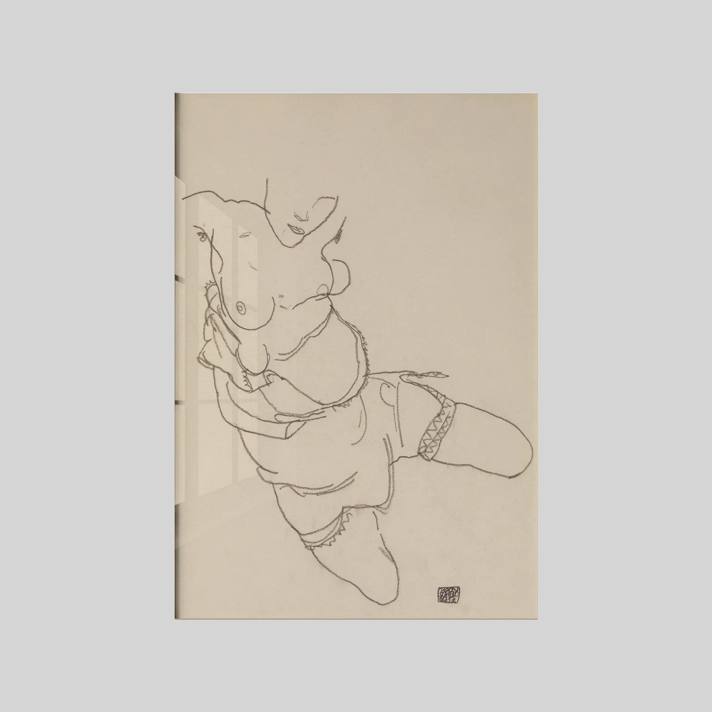 Semi-Dressed Model (1917)