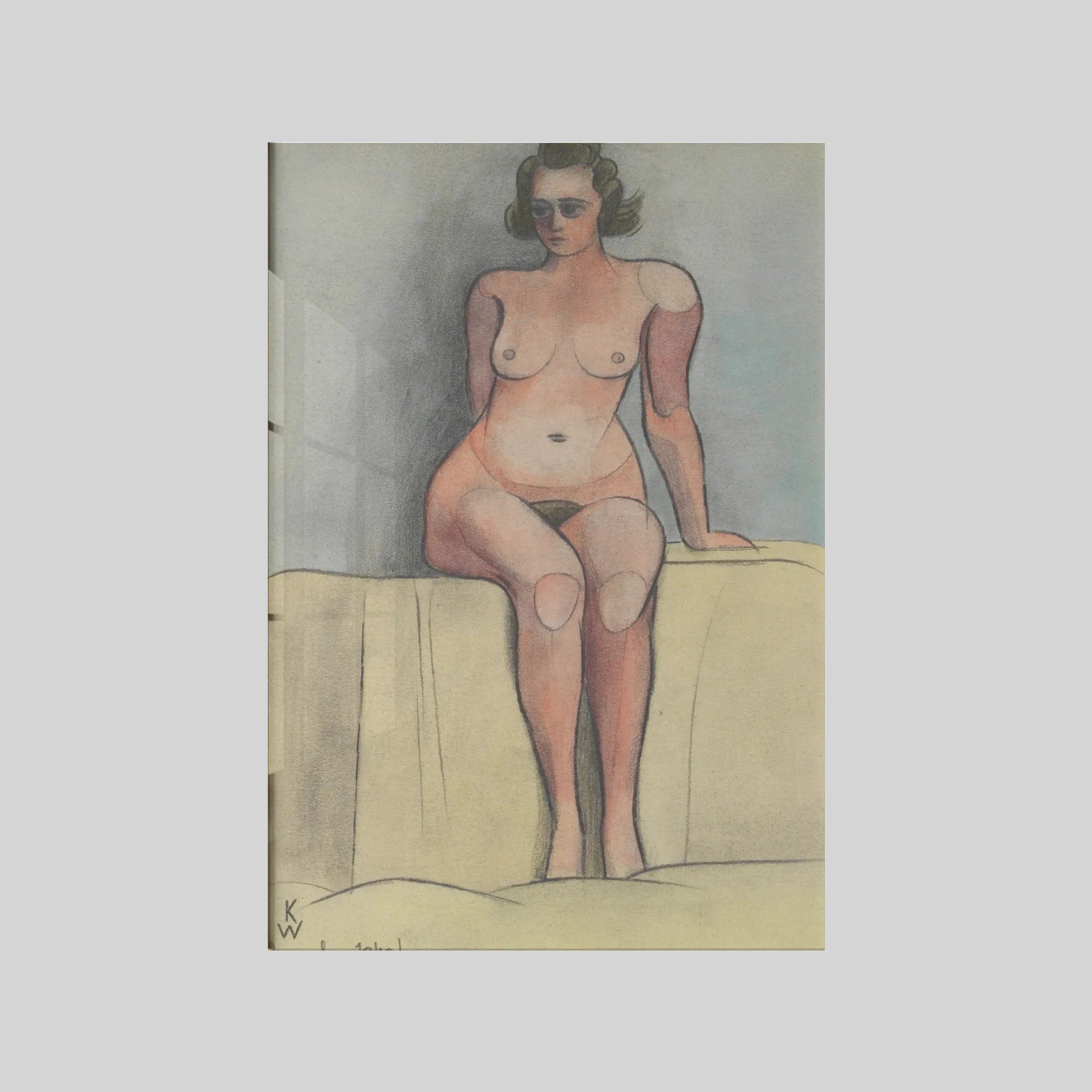 sitzender weiblicher Akt (1940)