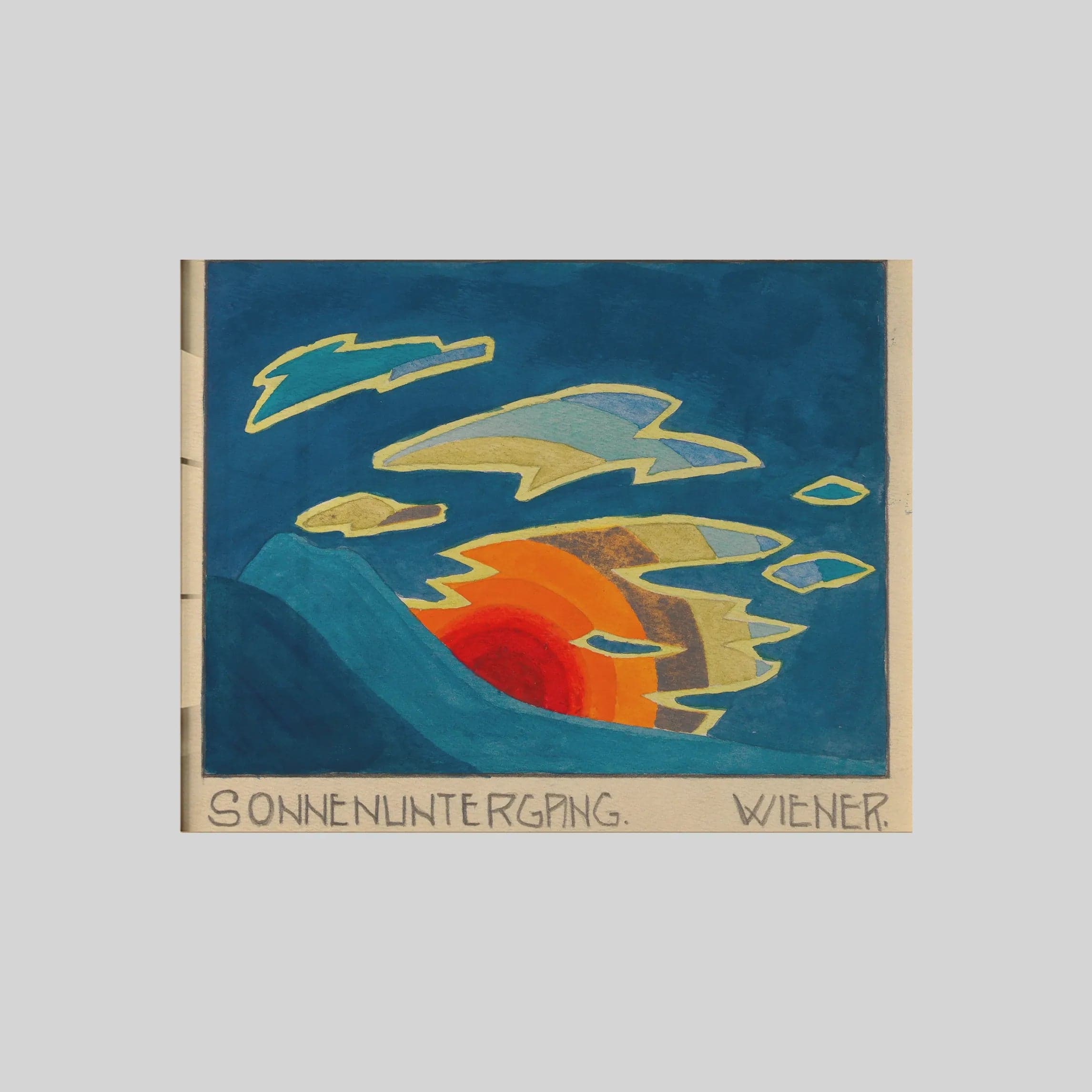 Sonnenuntergang (around 1923)