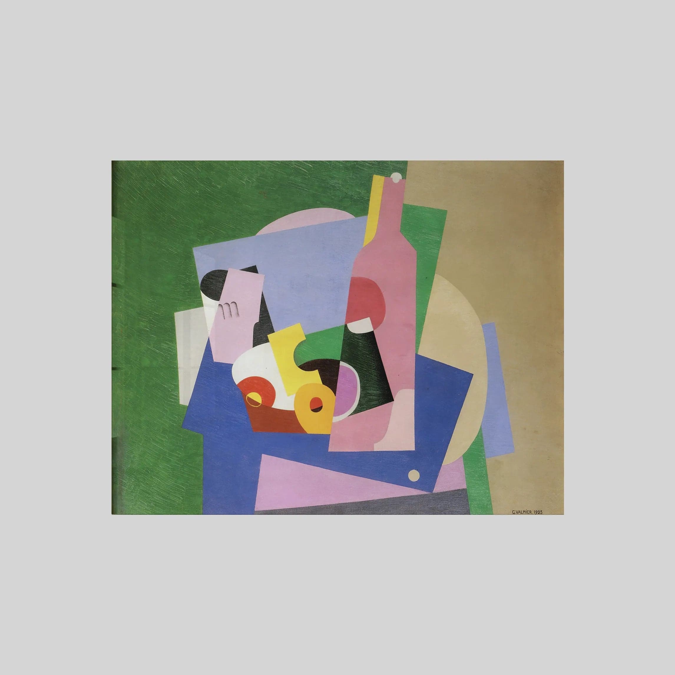 Still life with bottle (1923)