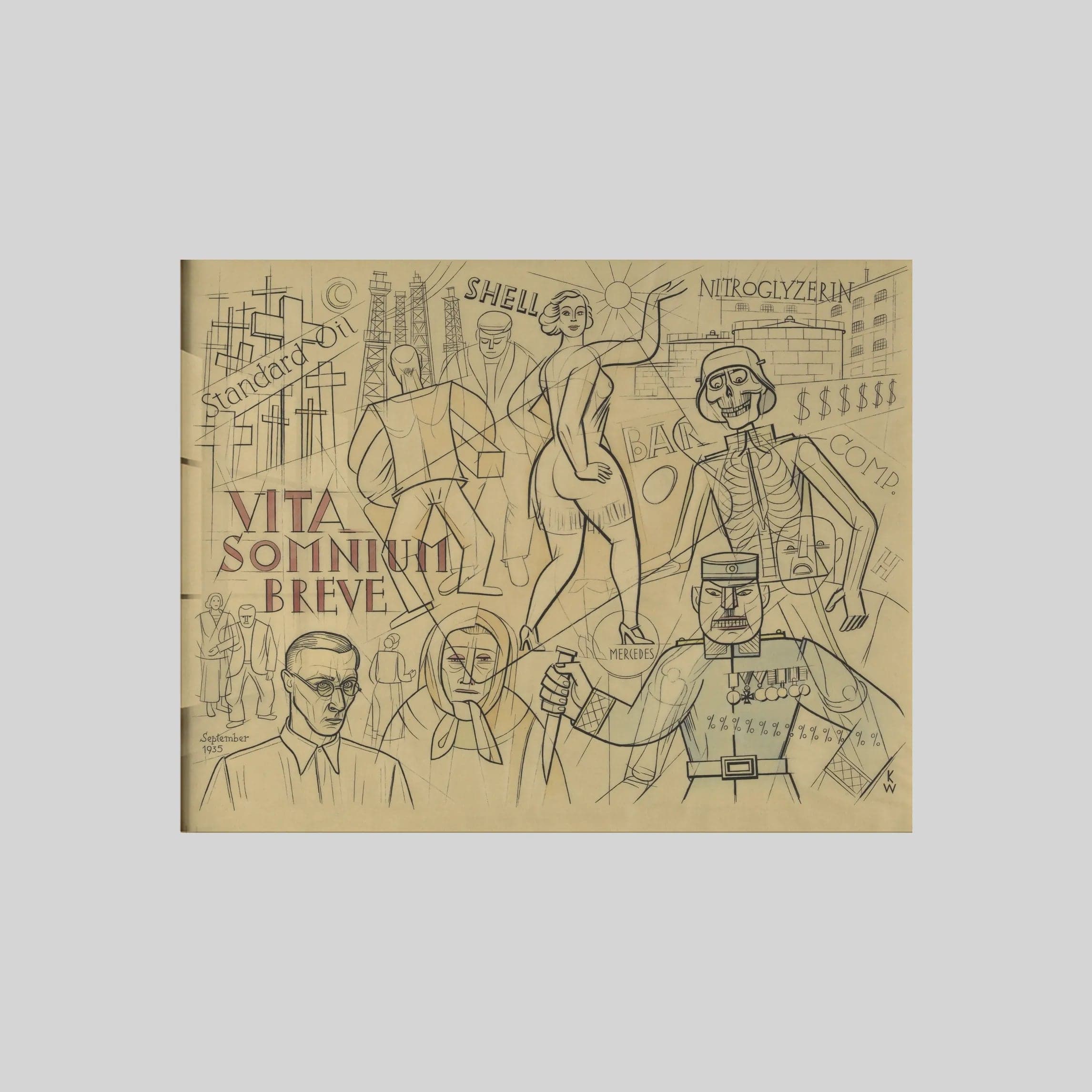 Vita somnium breve (around 1935)